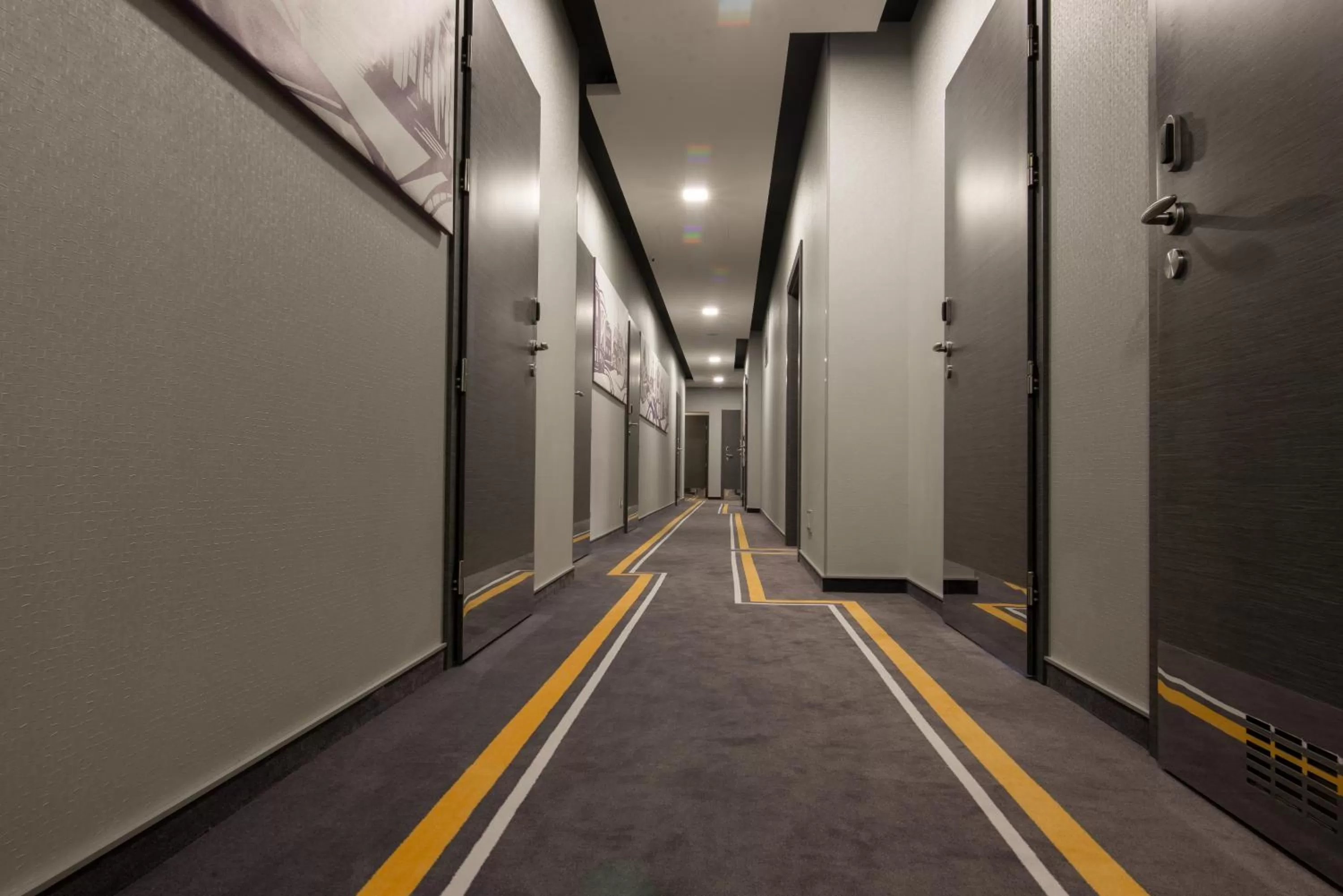 Decorative detail, Facade/Entrance in 12th Floor Apartments