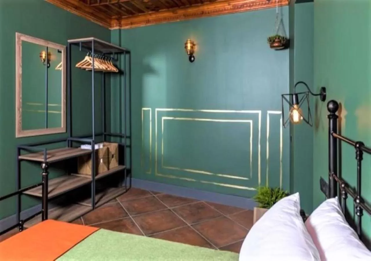 Bed in Sunset Hotel Marmaris