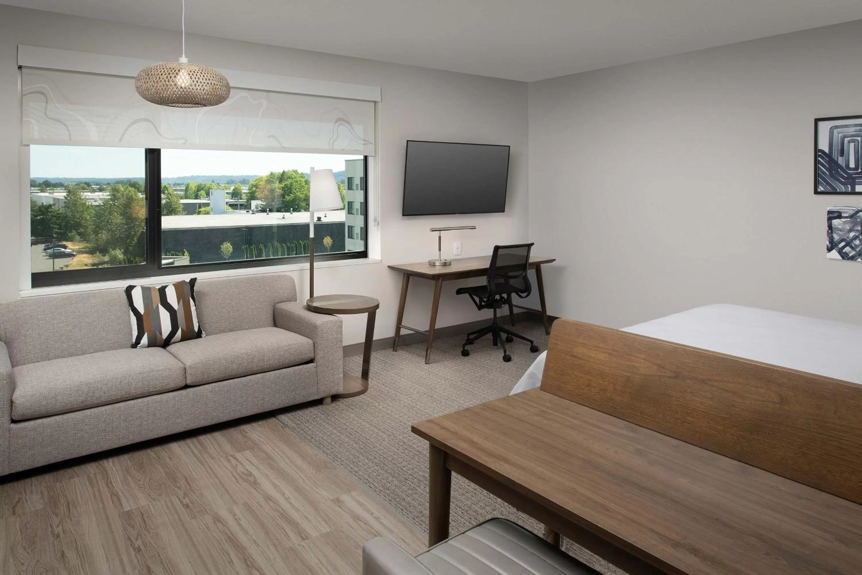 Photo of the whole room in Element Seattle Sea-Tac Airport