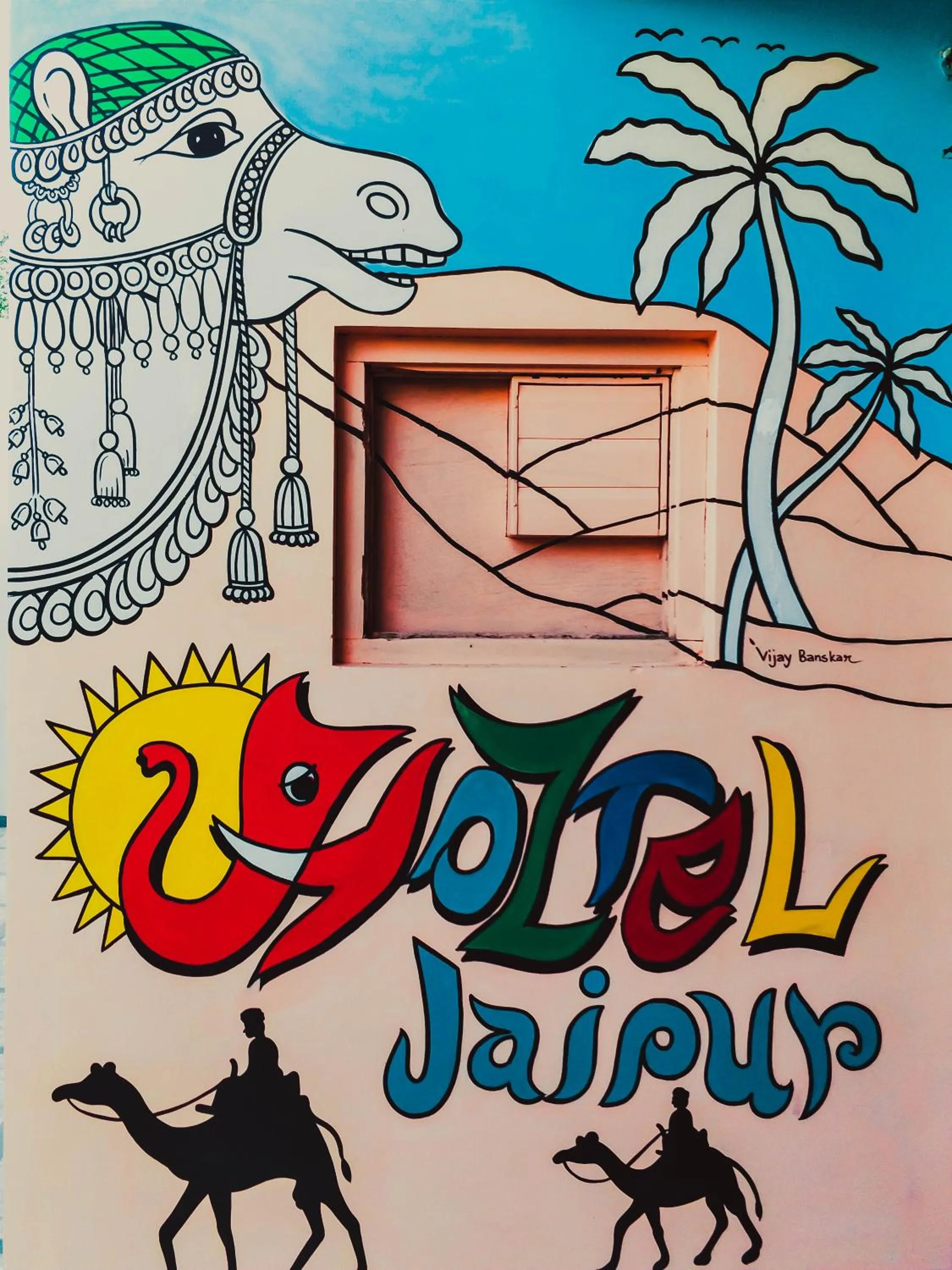 Property logo or sign in Hoztel Jaipur