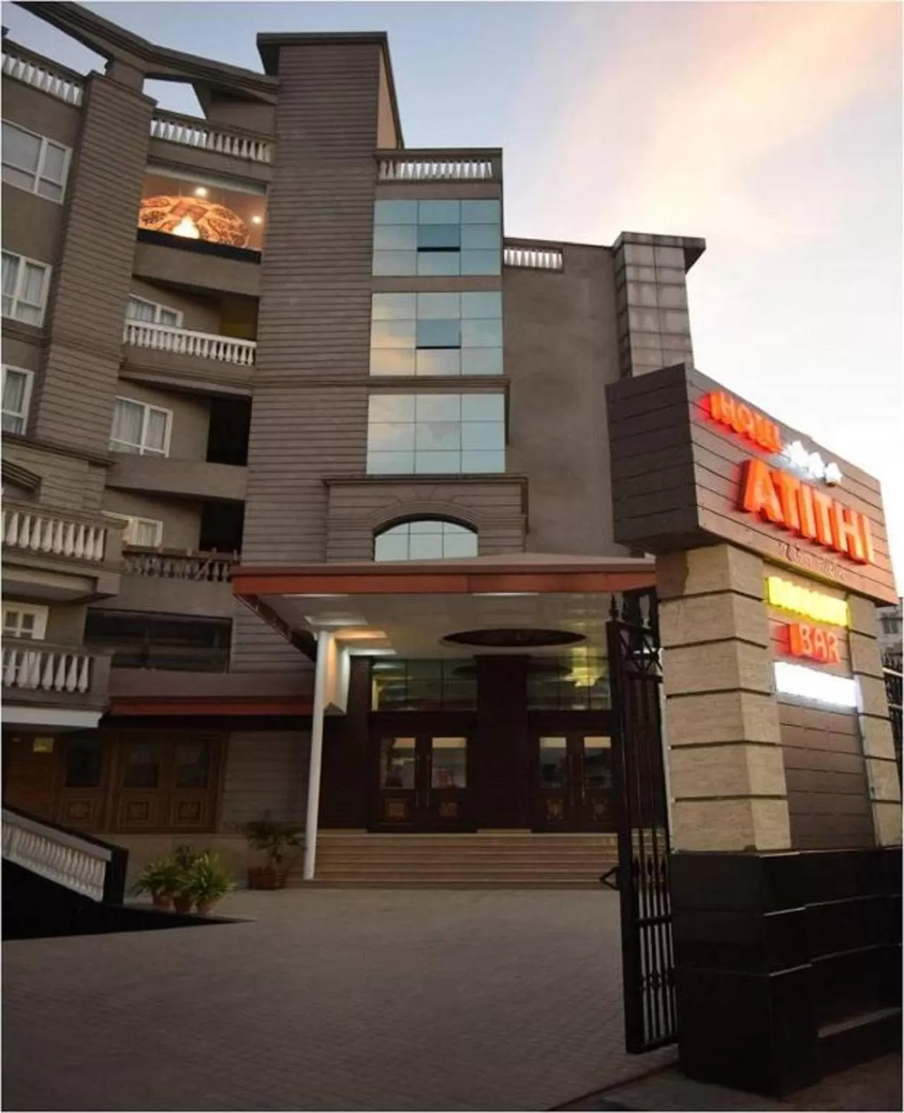 Property building in Hotel Atithi