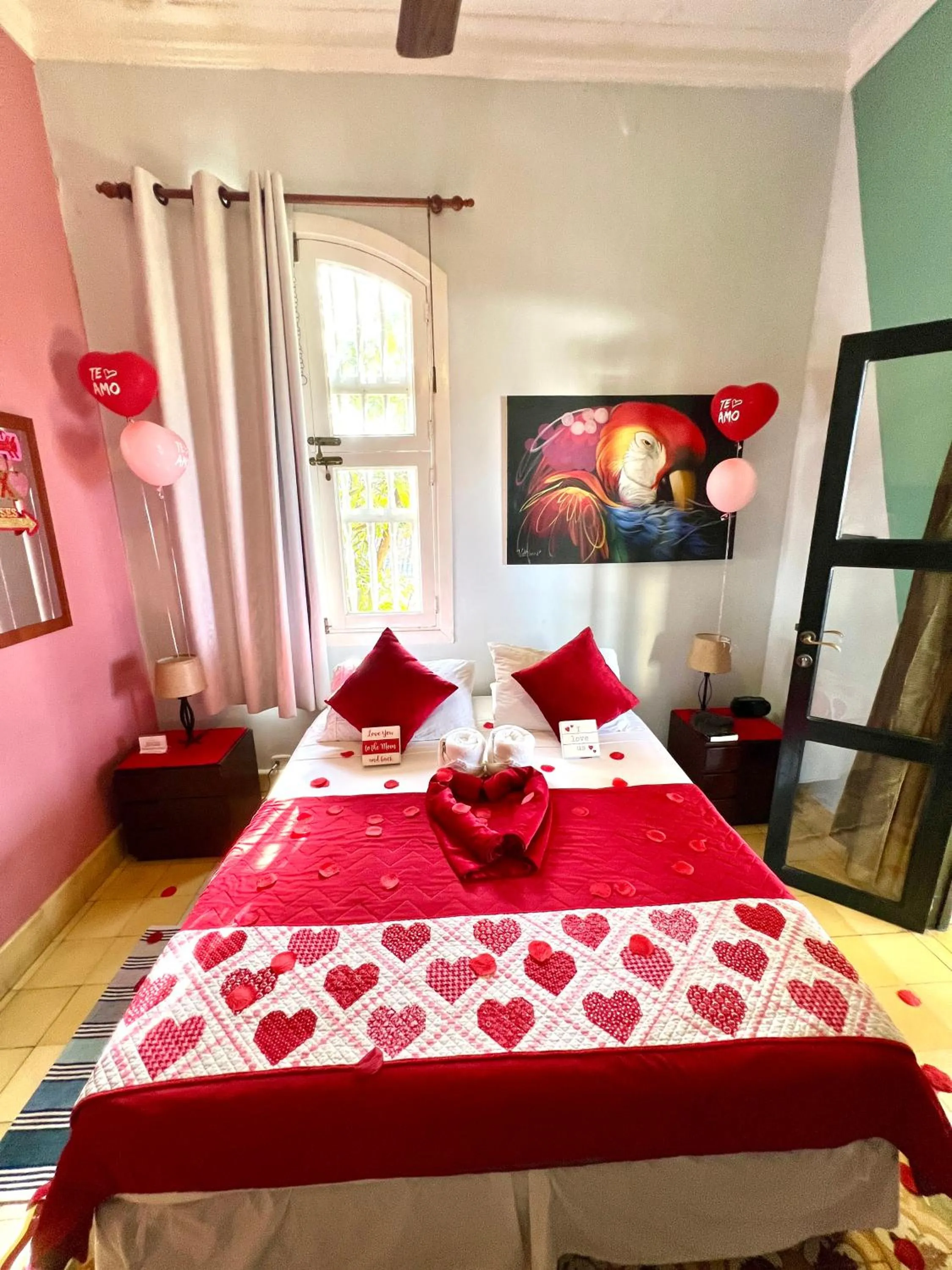 Bed in Hotel Boutique Castillo Ines Maria