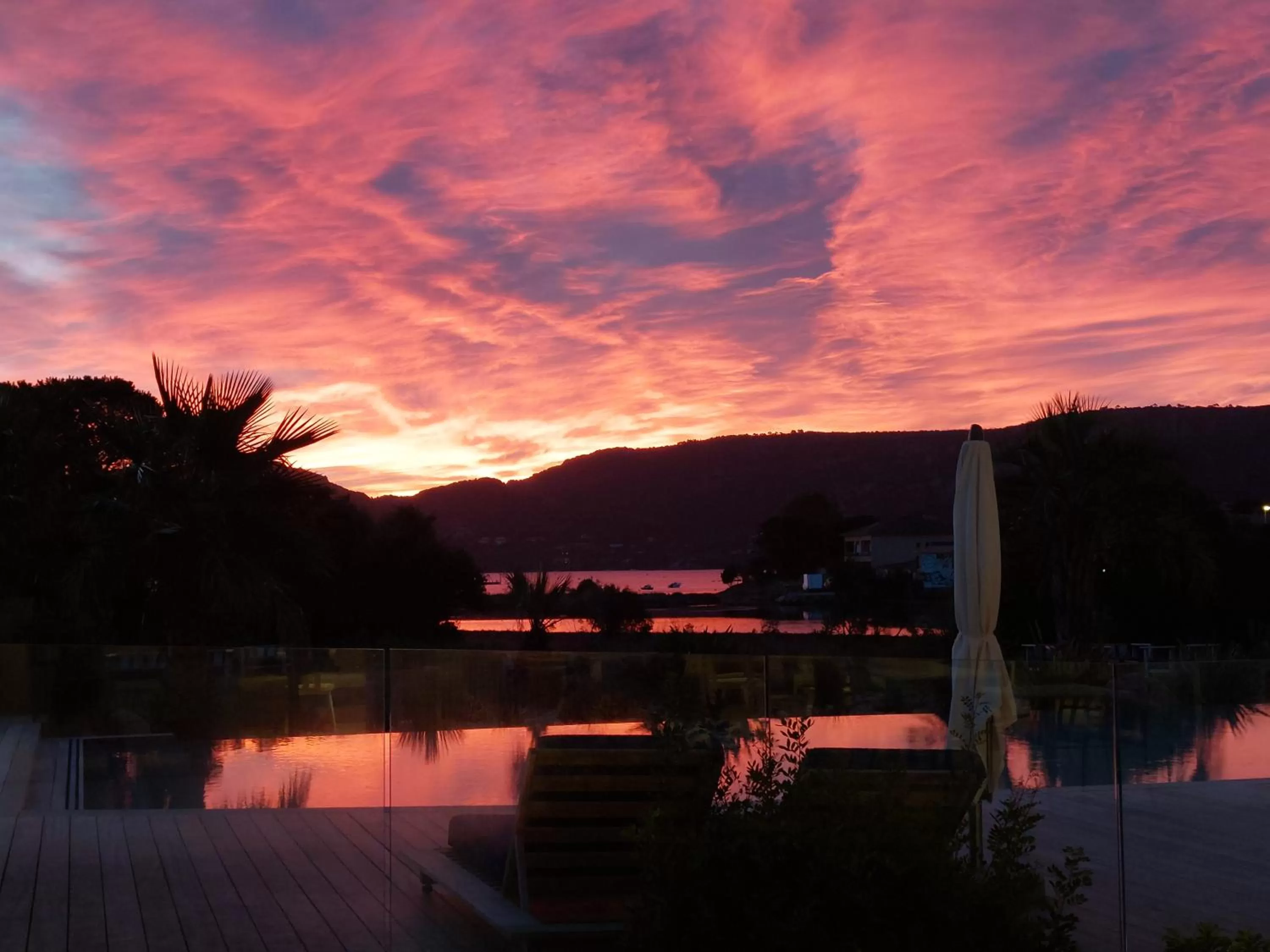 Sunrise in Golden Tulip Porto-Vecchio