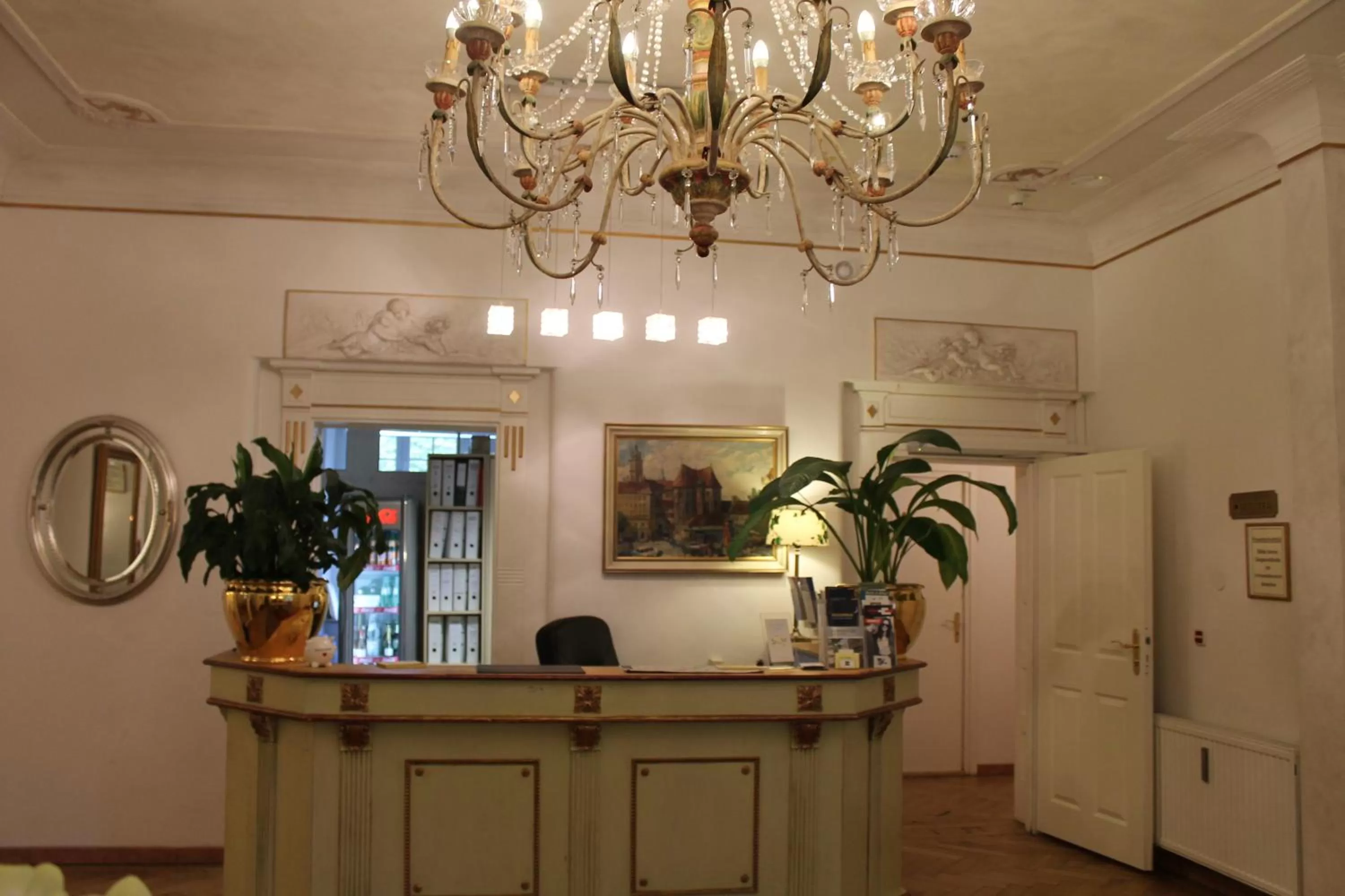 Lobby or reception in Hotel Seibel