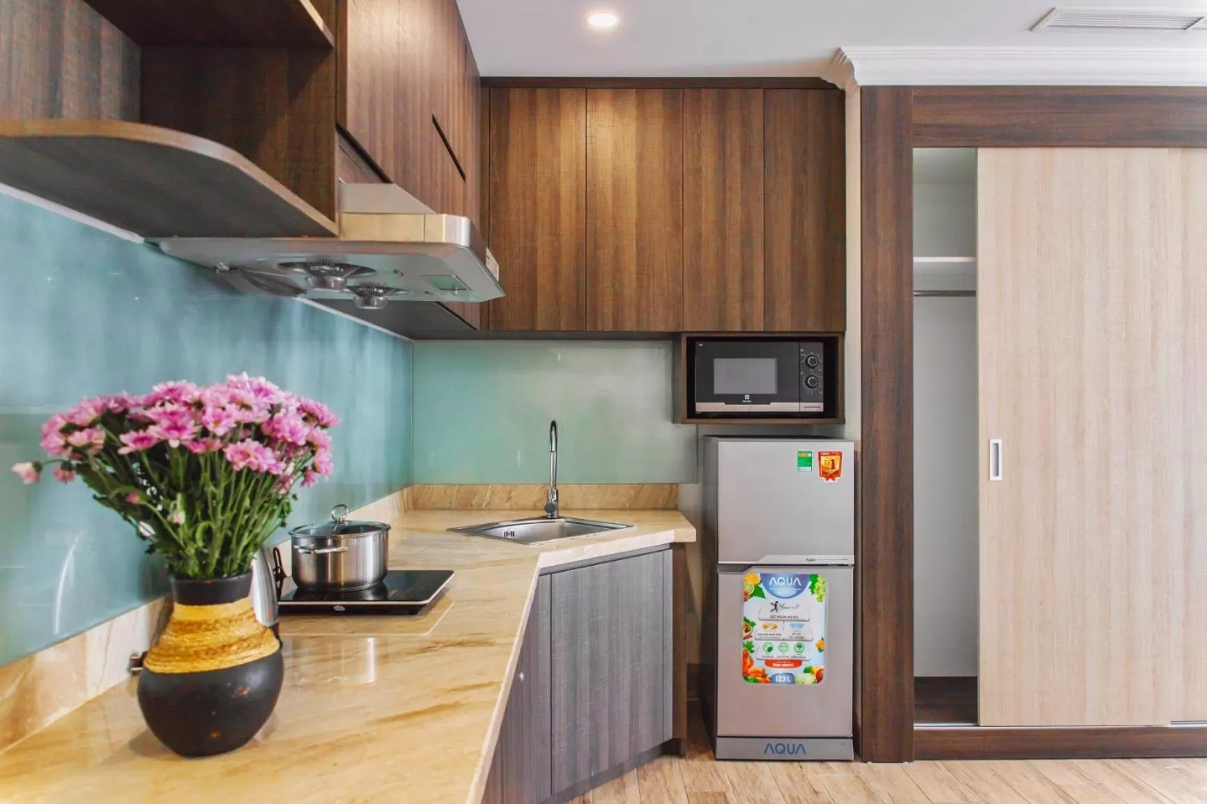 Kitchen or kitchenette in Seven Seas Hotel Nha Trang