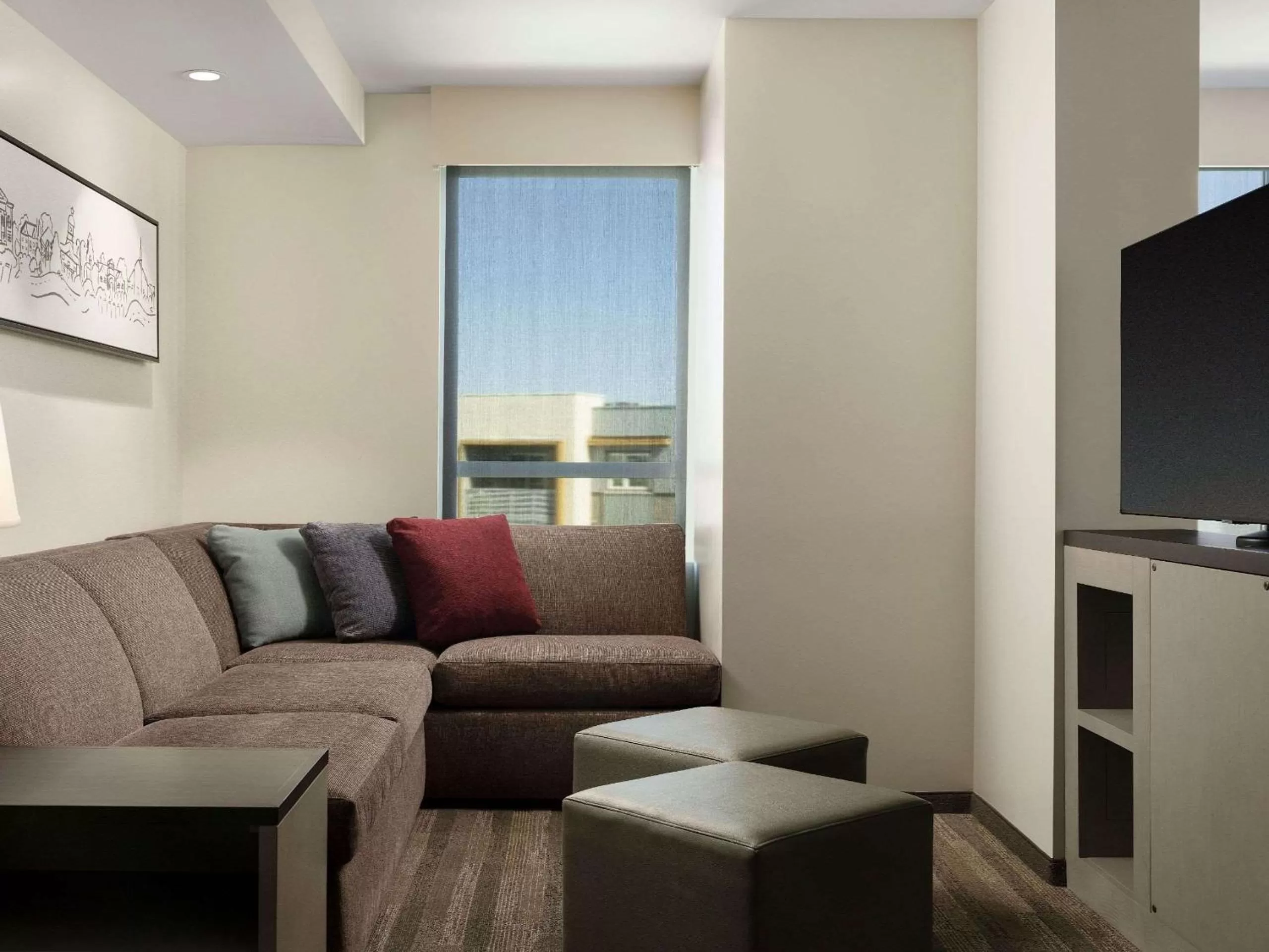 Bedroom in Hyatt House LA - University Medical Center