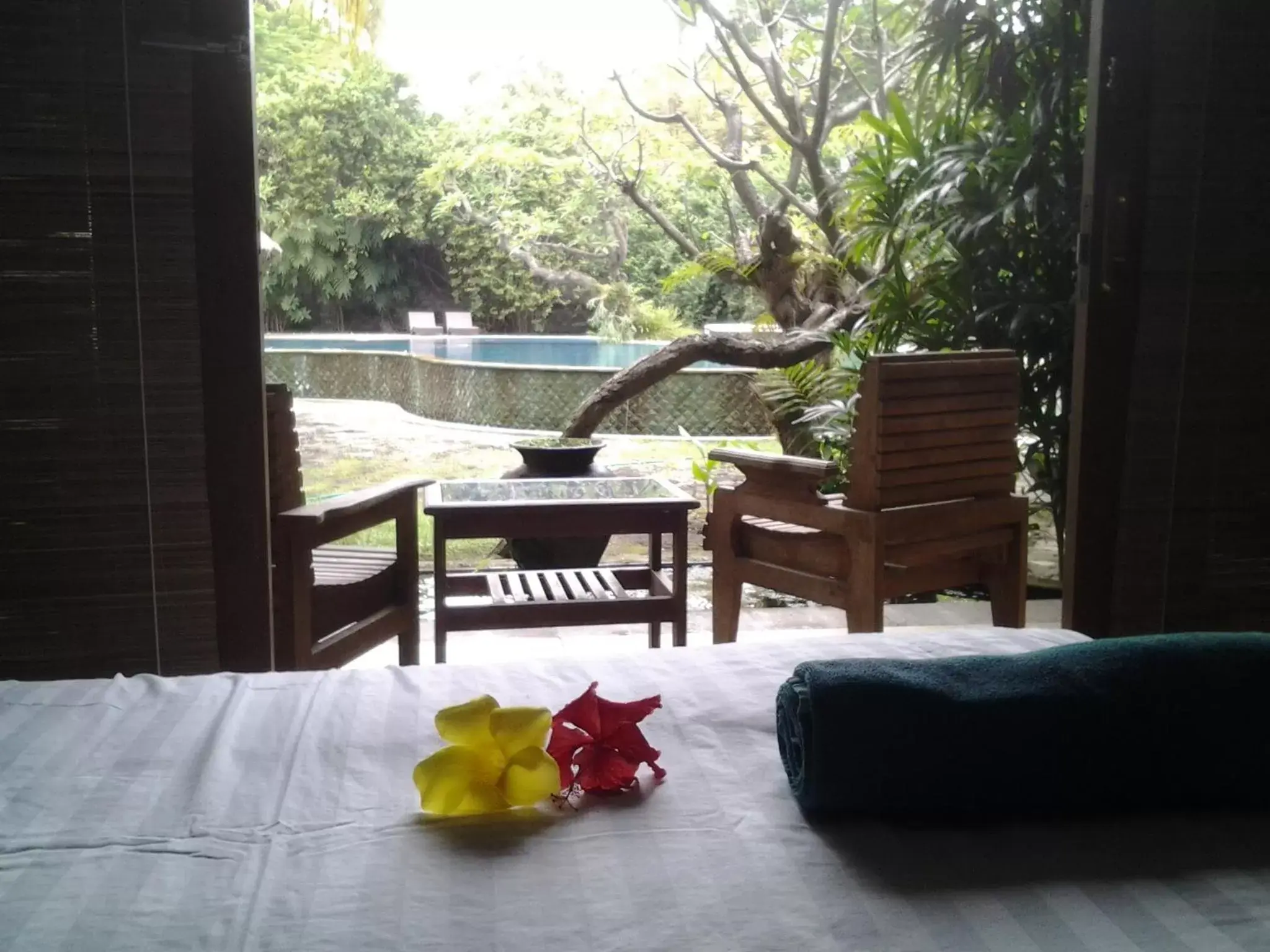 Deluxe Family Room in Nirwana Sea Side Cottages Deluxe Family Room in Nirwana Sea Side Cottages