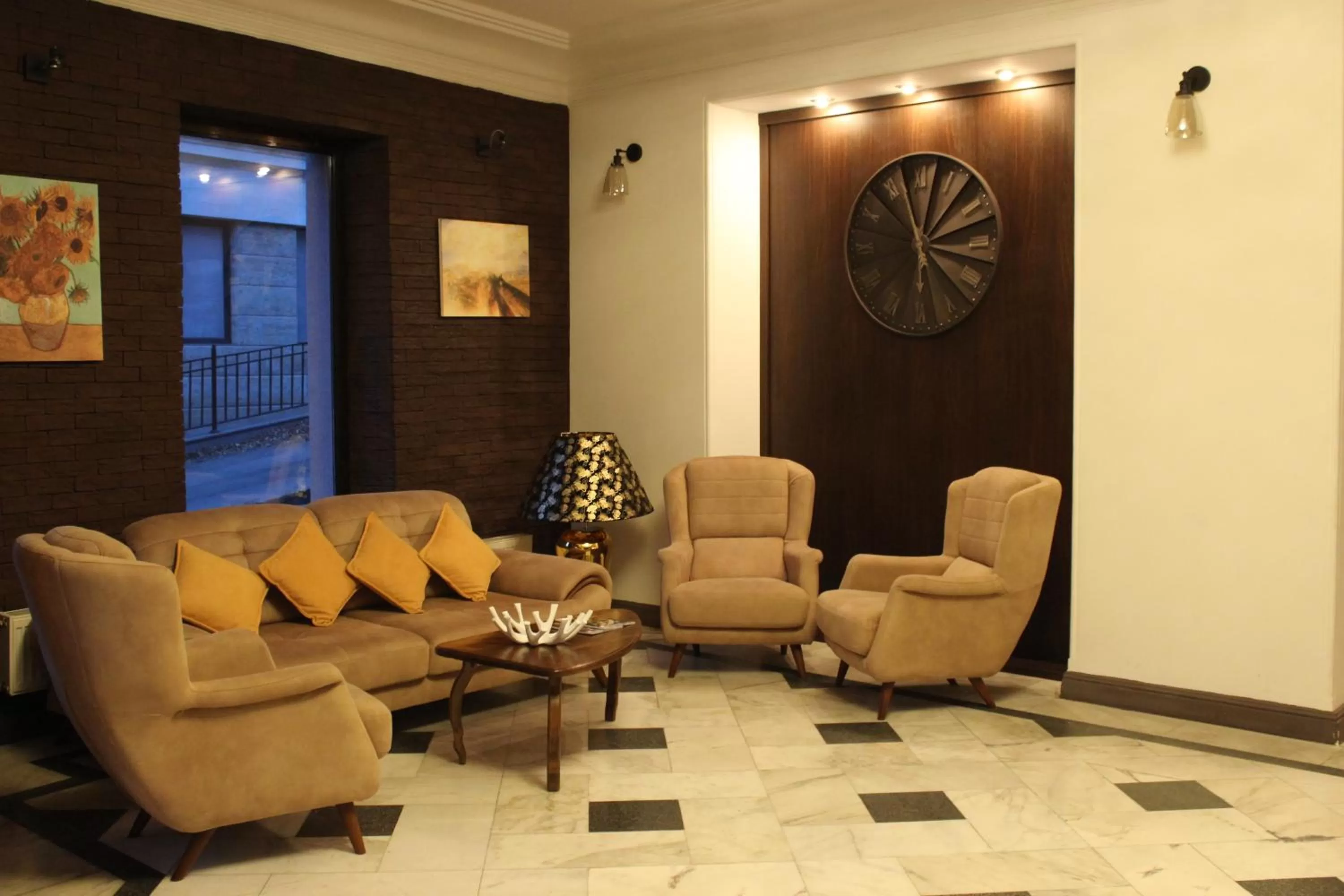 Lobby or reception in Hotel Diplomat