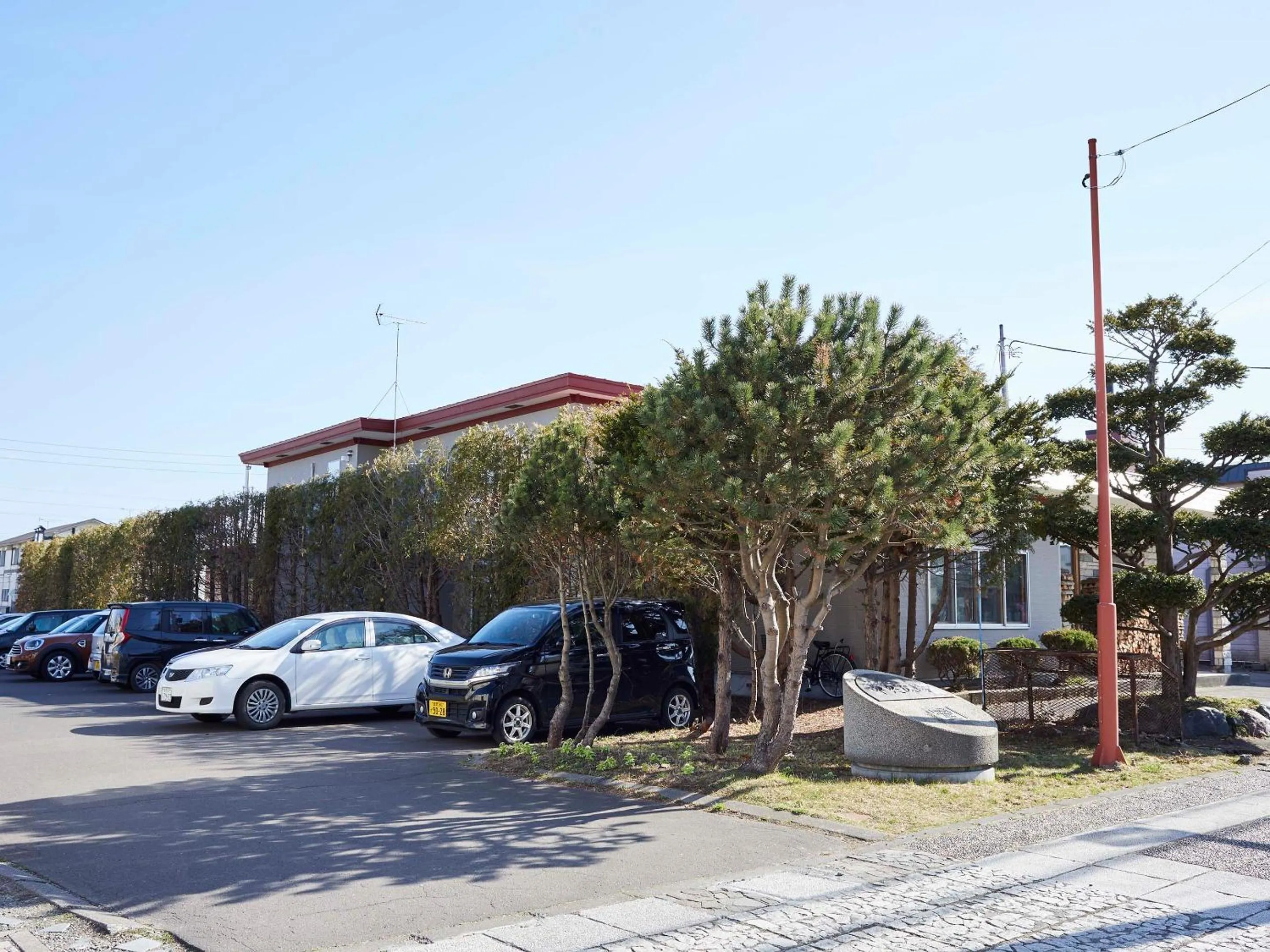 Parking in haku hostel