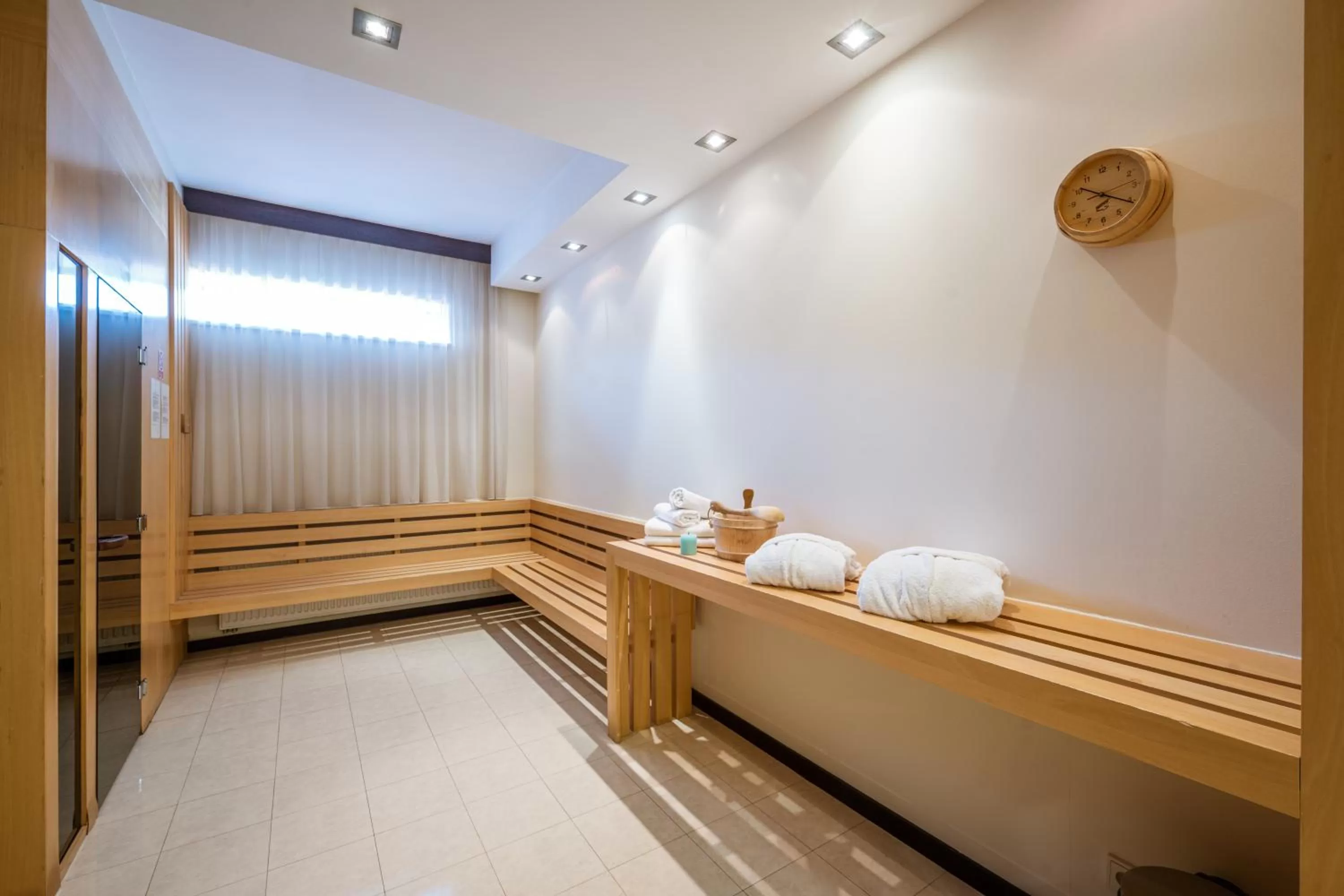 Sauna in Europeum Hotel
