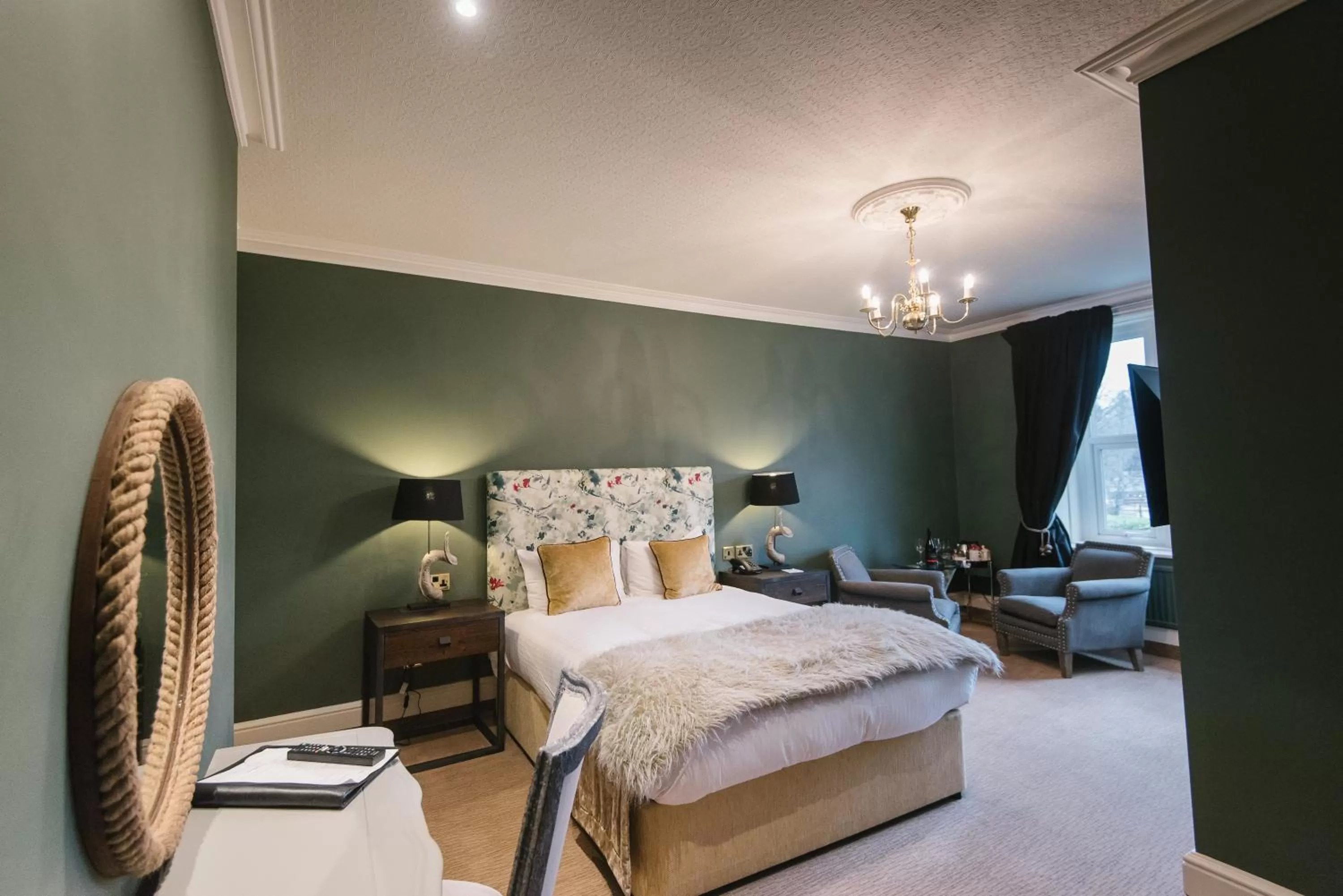 Photo of the whole room, Bed in The Spa Hotel