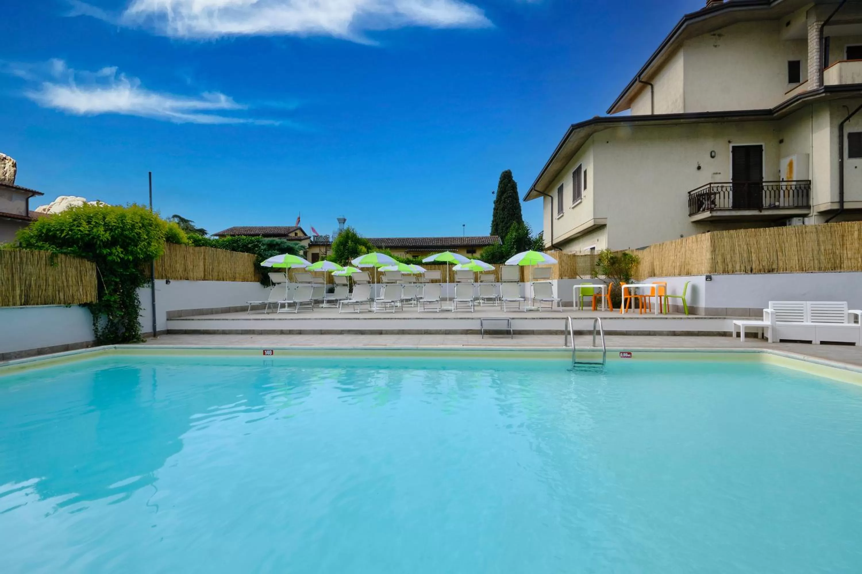Pool view in HOTEL VITTORIA