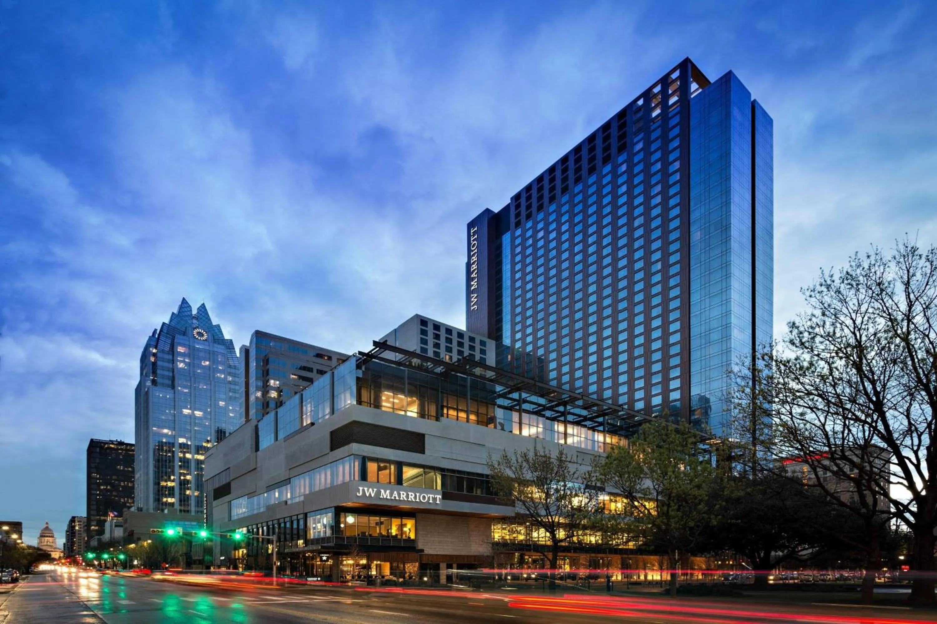 Property building in JW Marriott Austin