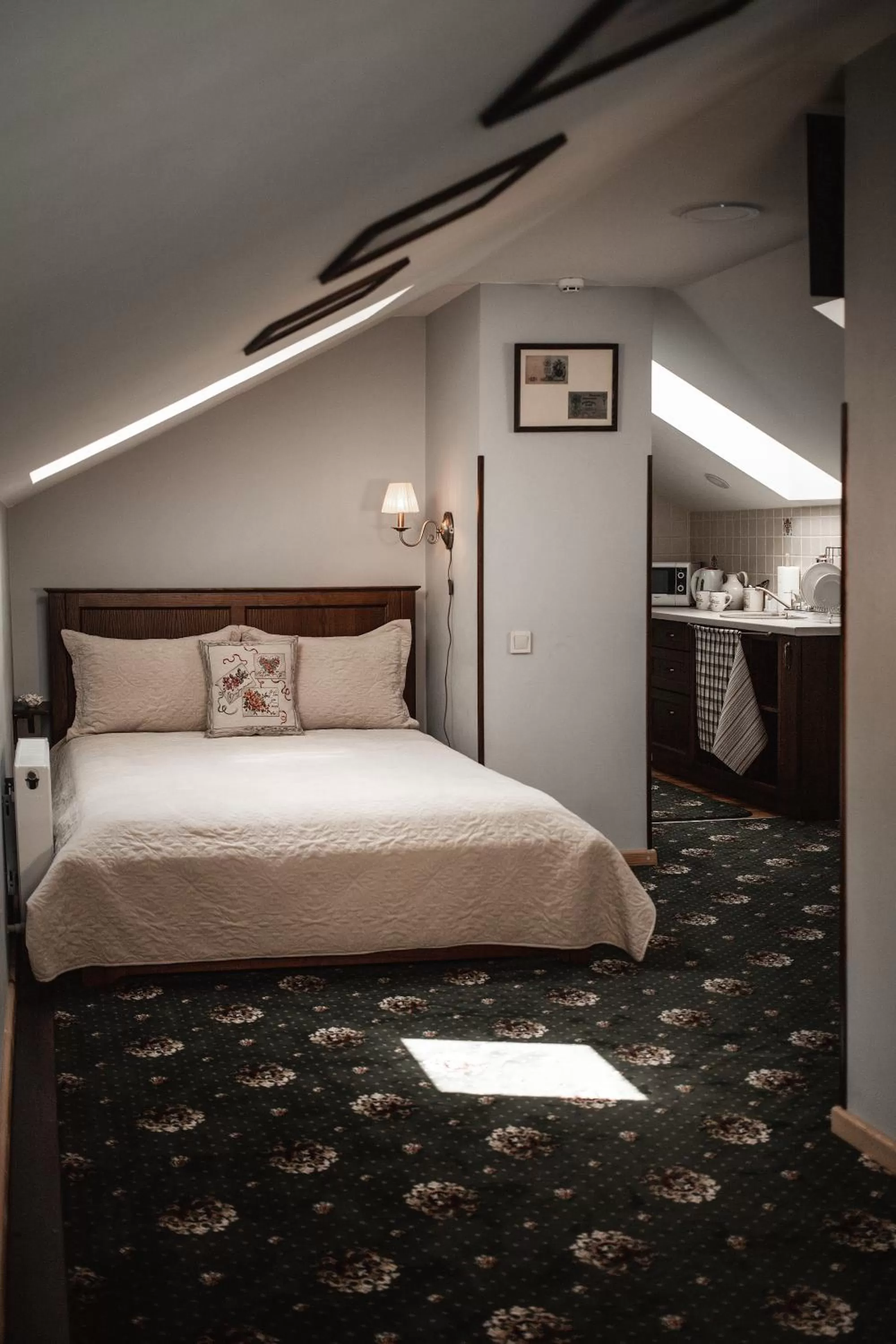 Bedroom, Bed in Ekaterinoslav