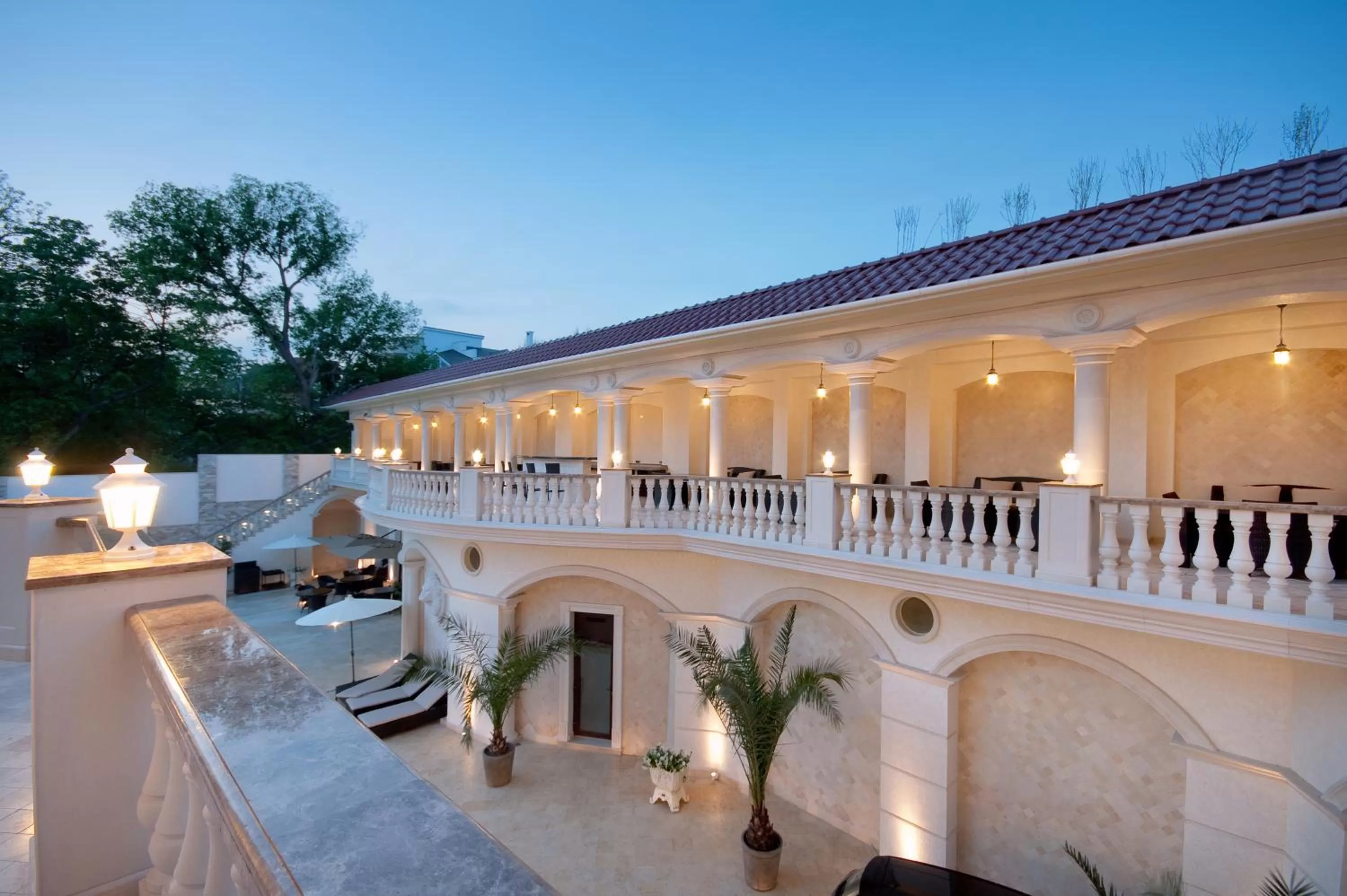 Balcony/Terrace, Property Building in Villa le Premier Maestro