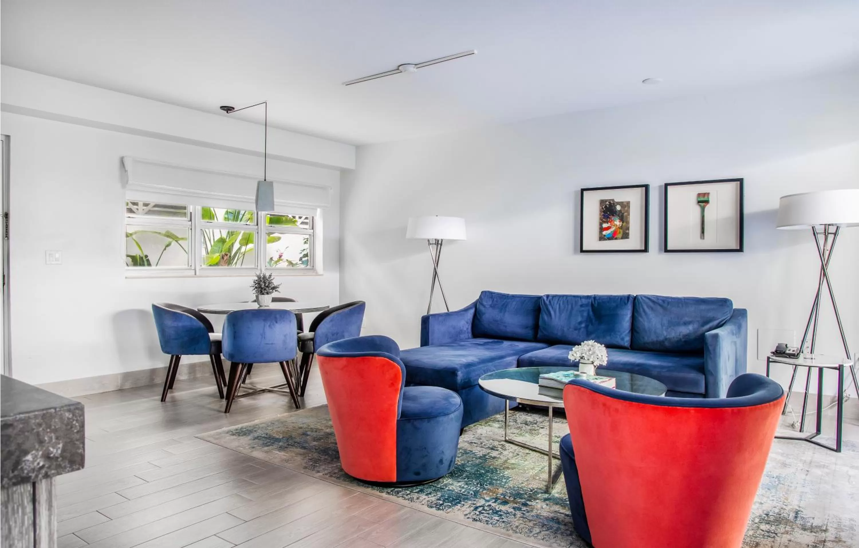 Living room in The Sagamore Hotel South Beach