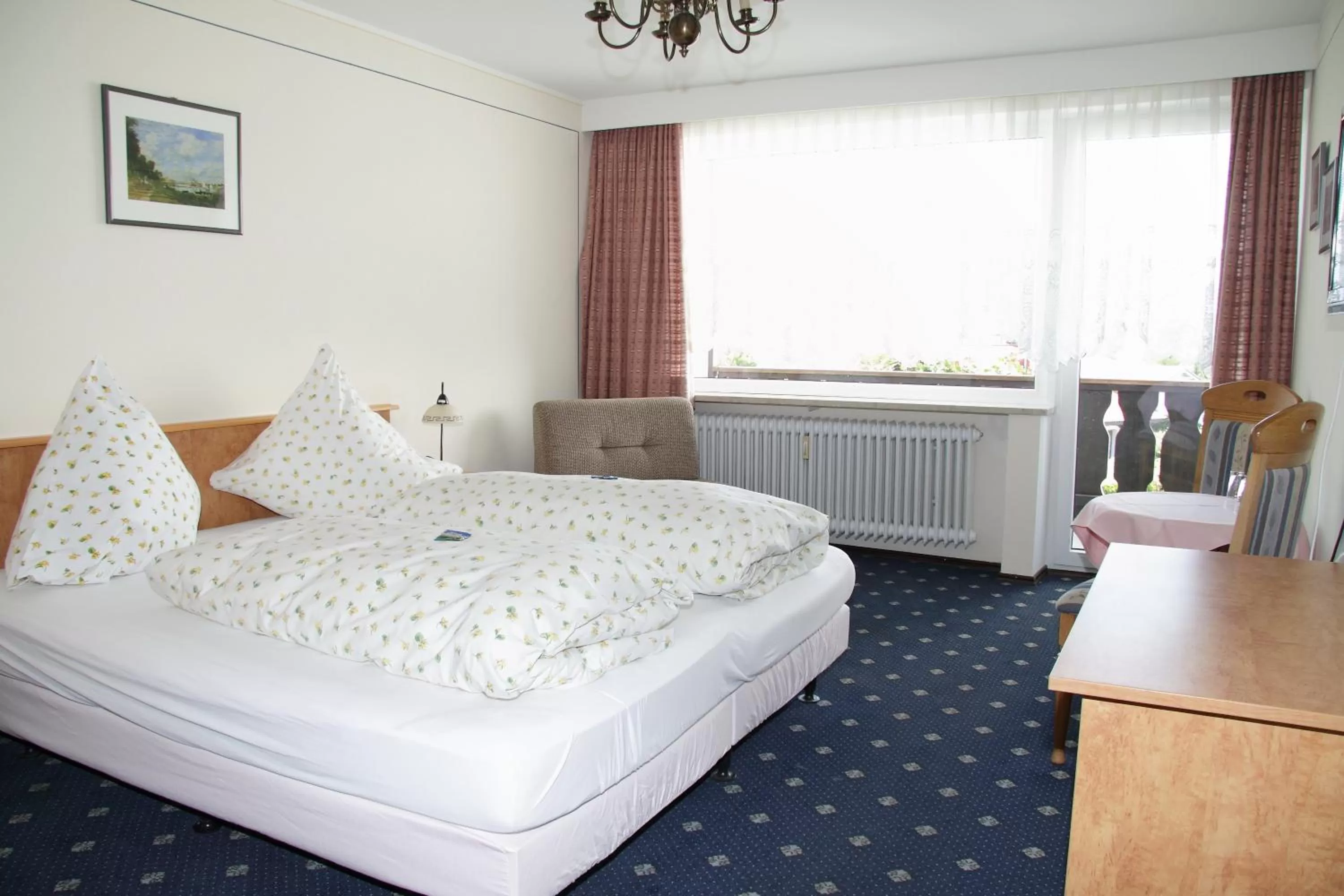 Photo of the whole room, Bed in Hotel Alpenblick Berghof