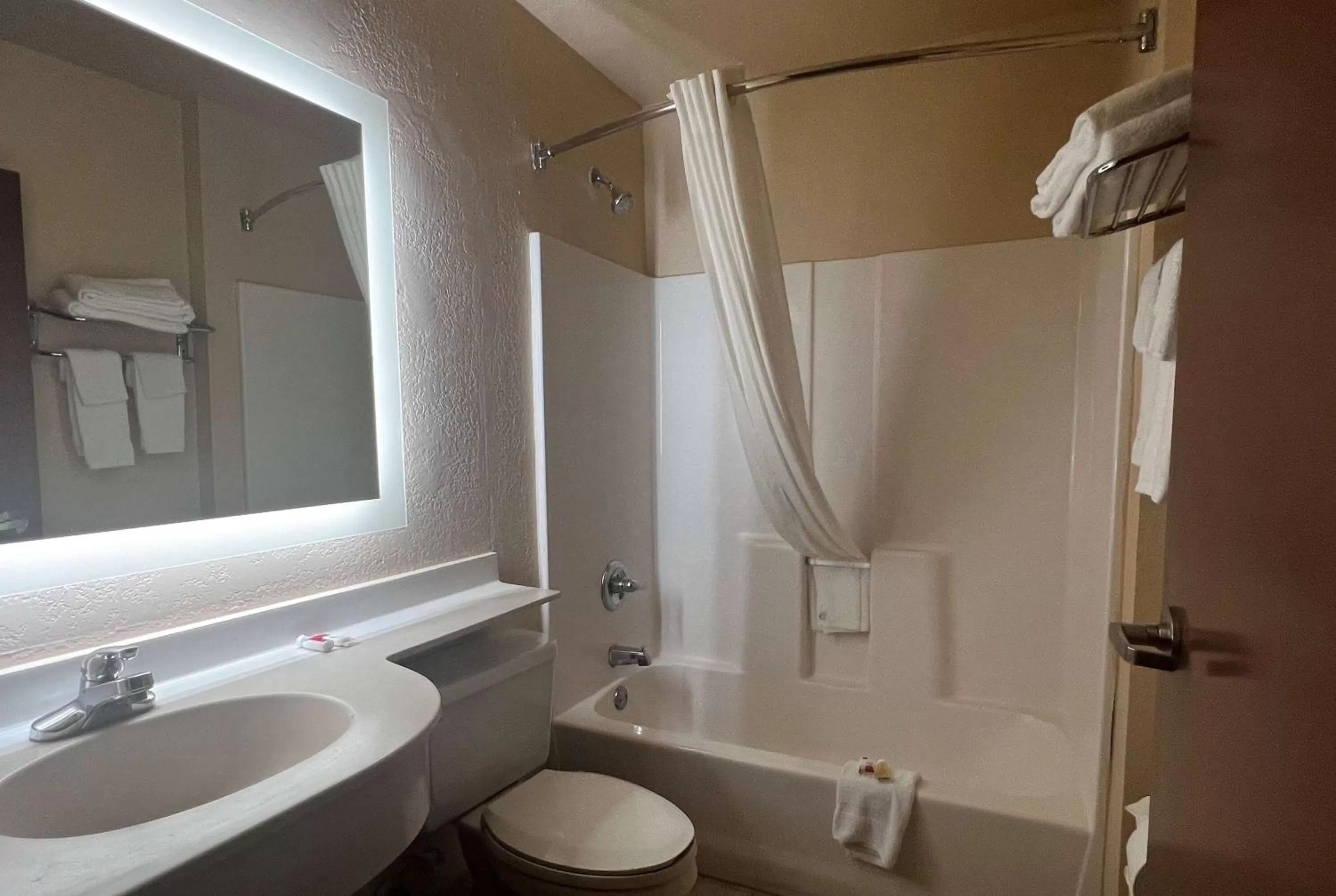 TV and multimedia in Microtel Inn & Suites by Wyndham Houston/Webster/Nasa/Clearlake