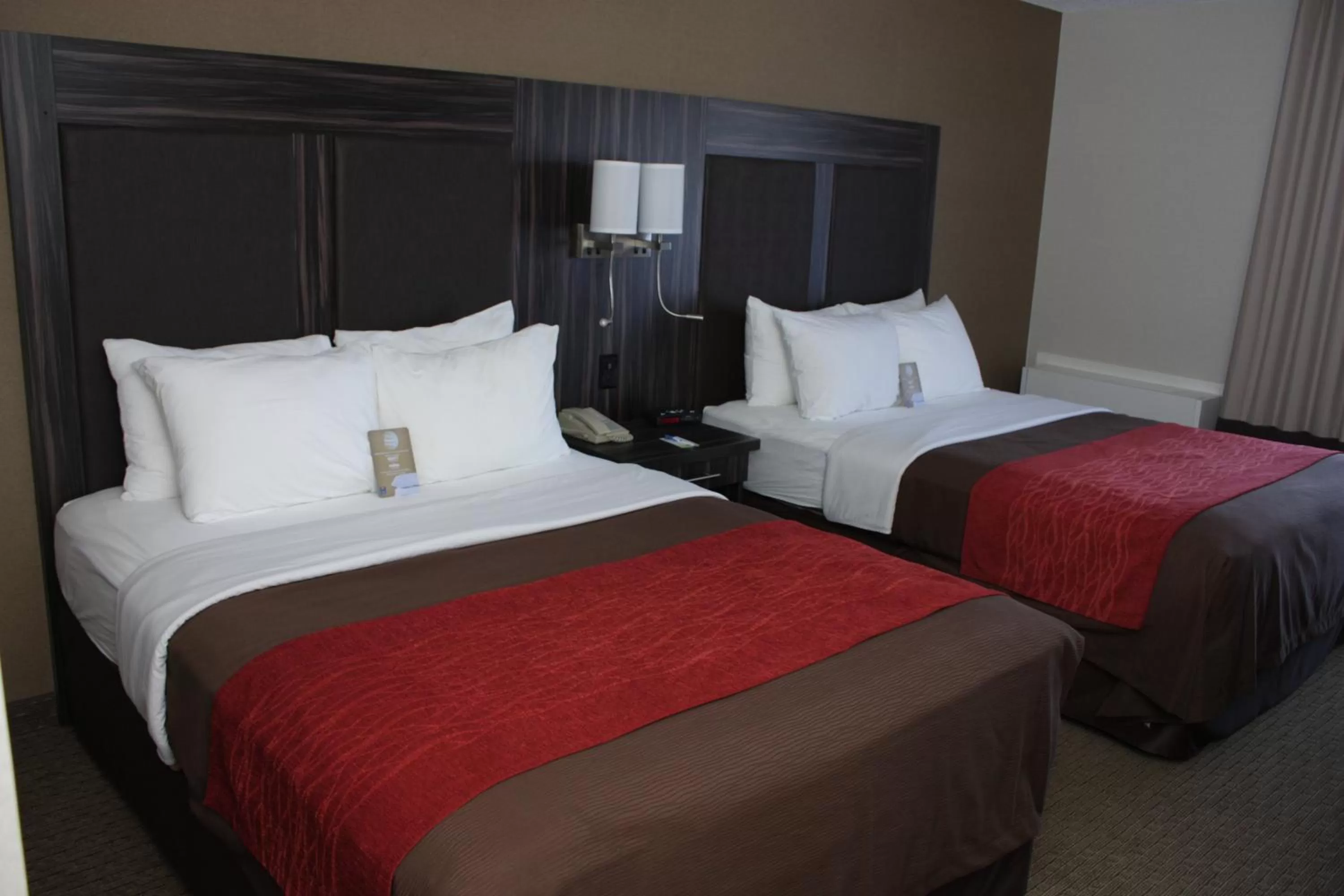 Queen Room with Two Queen Beds - Ground Floor - Pet-Friendly in Comfort Inn Trenton