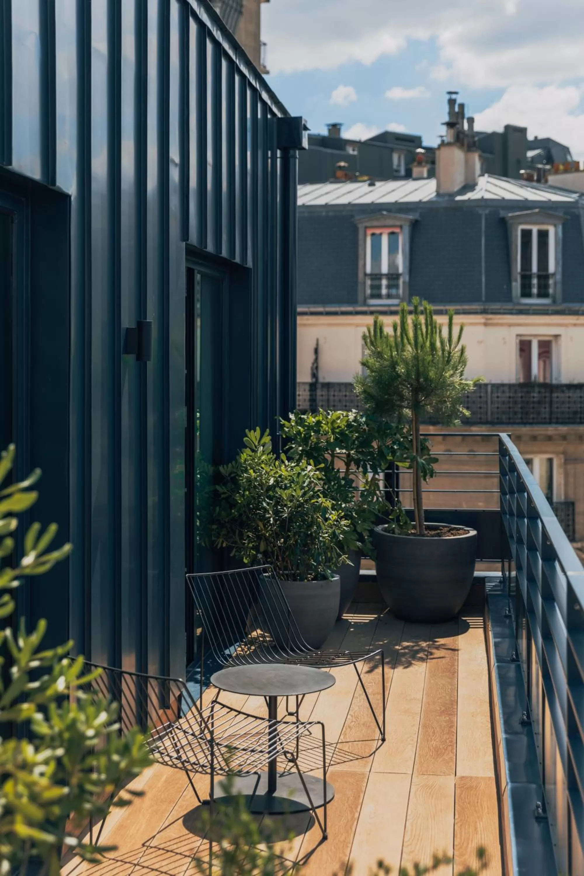 Balcony/Terrace in Hôtel Wallace Paris, a Member of Design Hotels