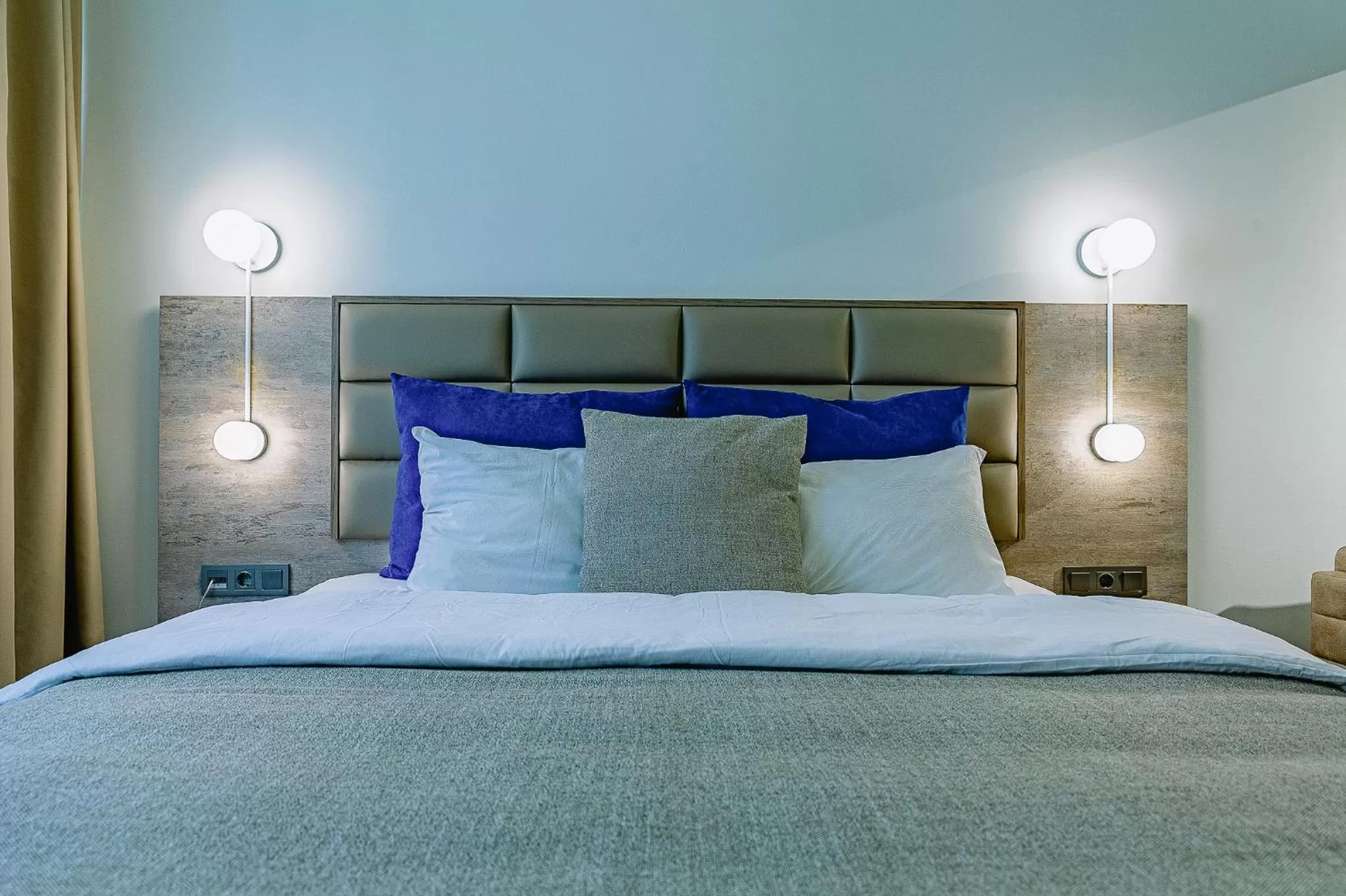 Bed in The Wilson Galata Hotel