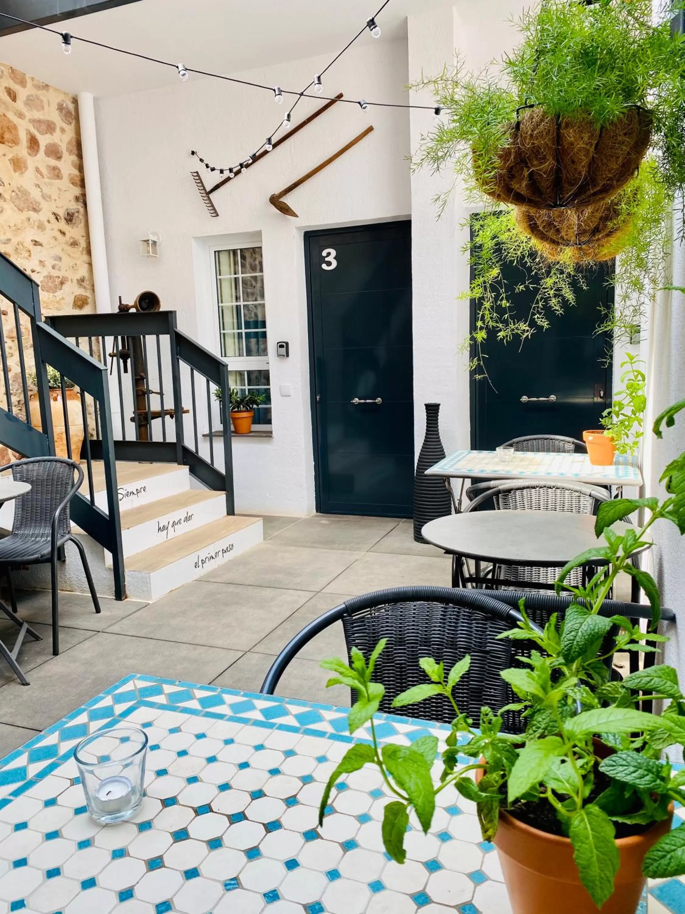 Patio in Soléa House Hotel Boutique