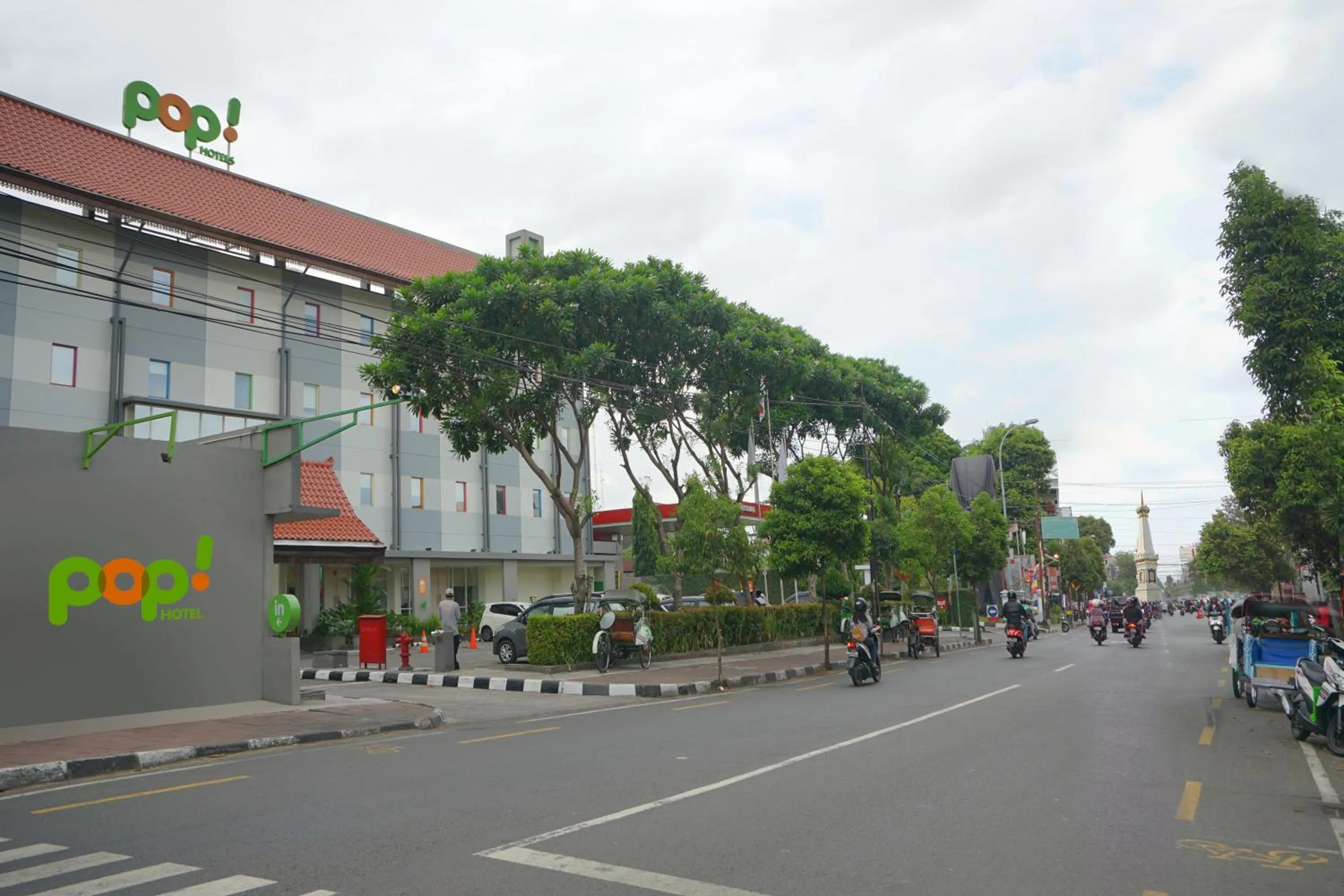 Property building in POP! Hotel Sangaji Yogyakarta
