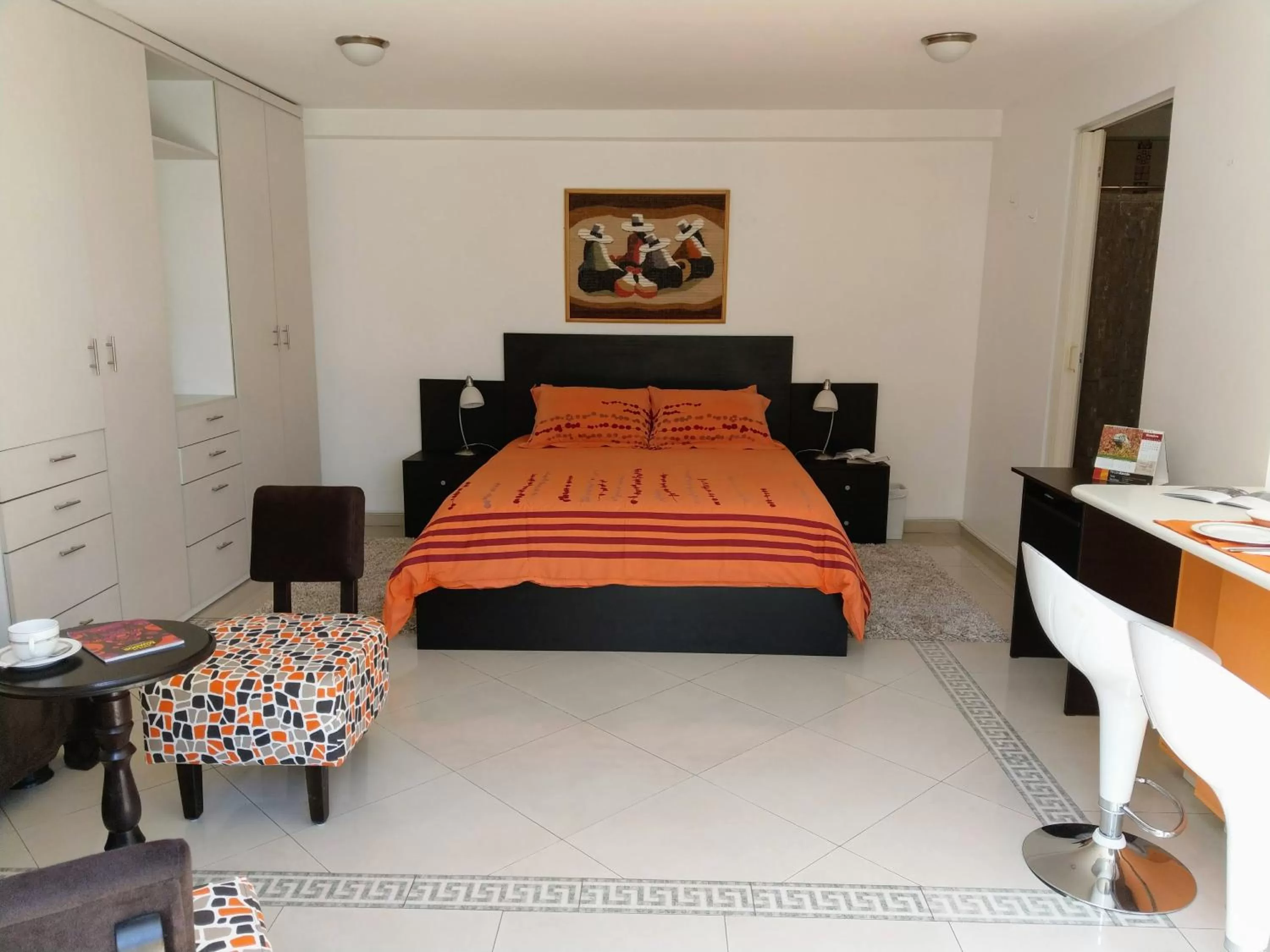 Bed in Hotel Rincon Aleman