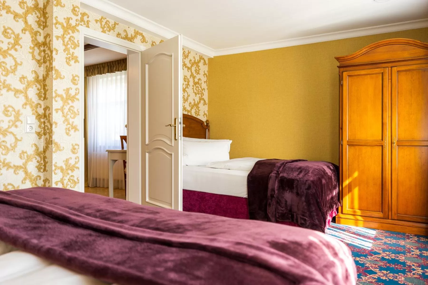 Photo of the whole room, Bed in Boutiquehotel Schloßpalais