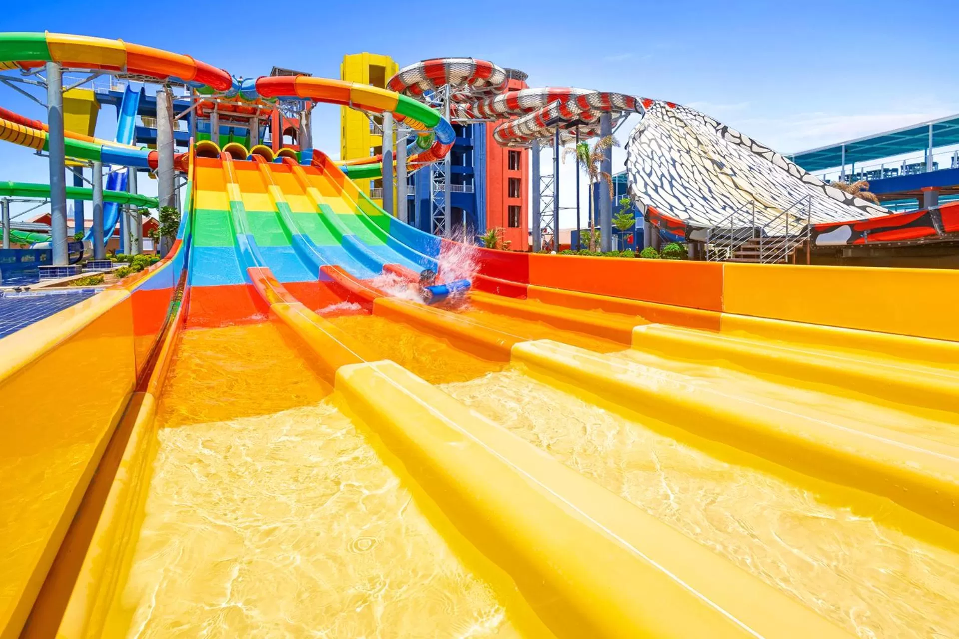 Aqua park in Neverland City Hurghada - Pickalbatros
