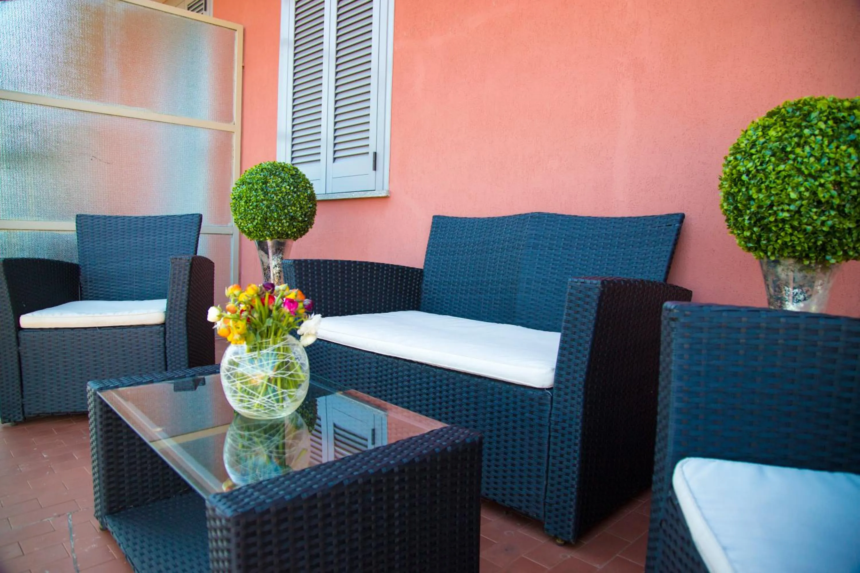 Patio in Hotel Dei Tigli