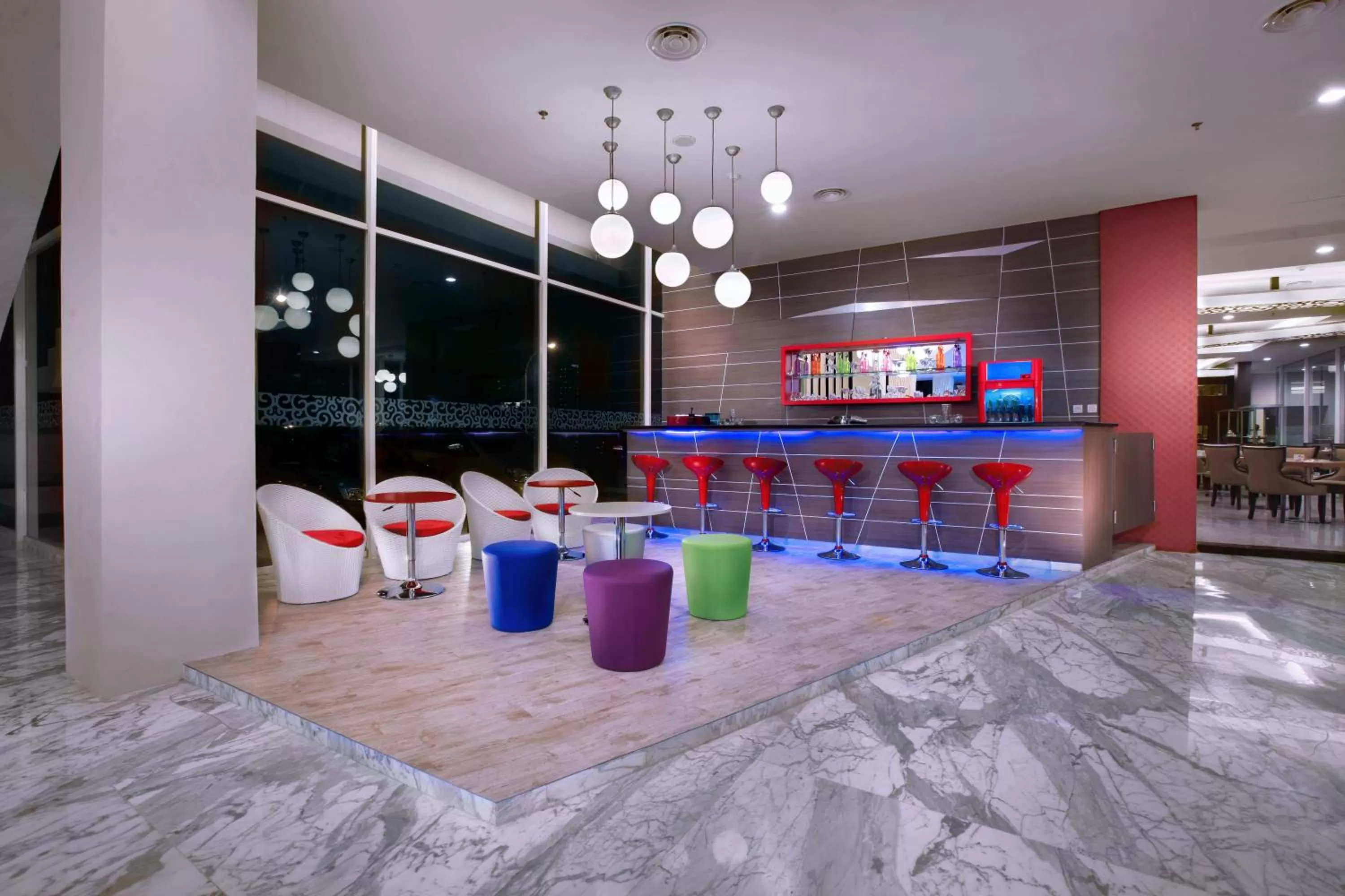 Lounge or bar in Aston Lampung City Hotel