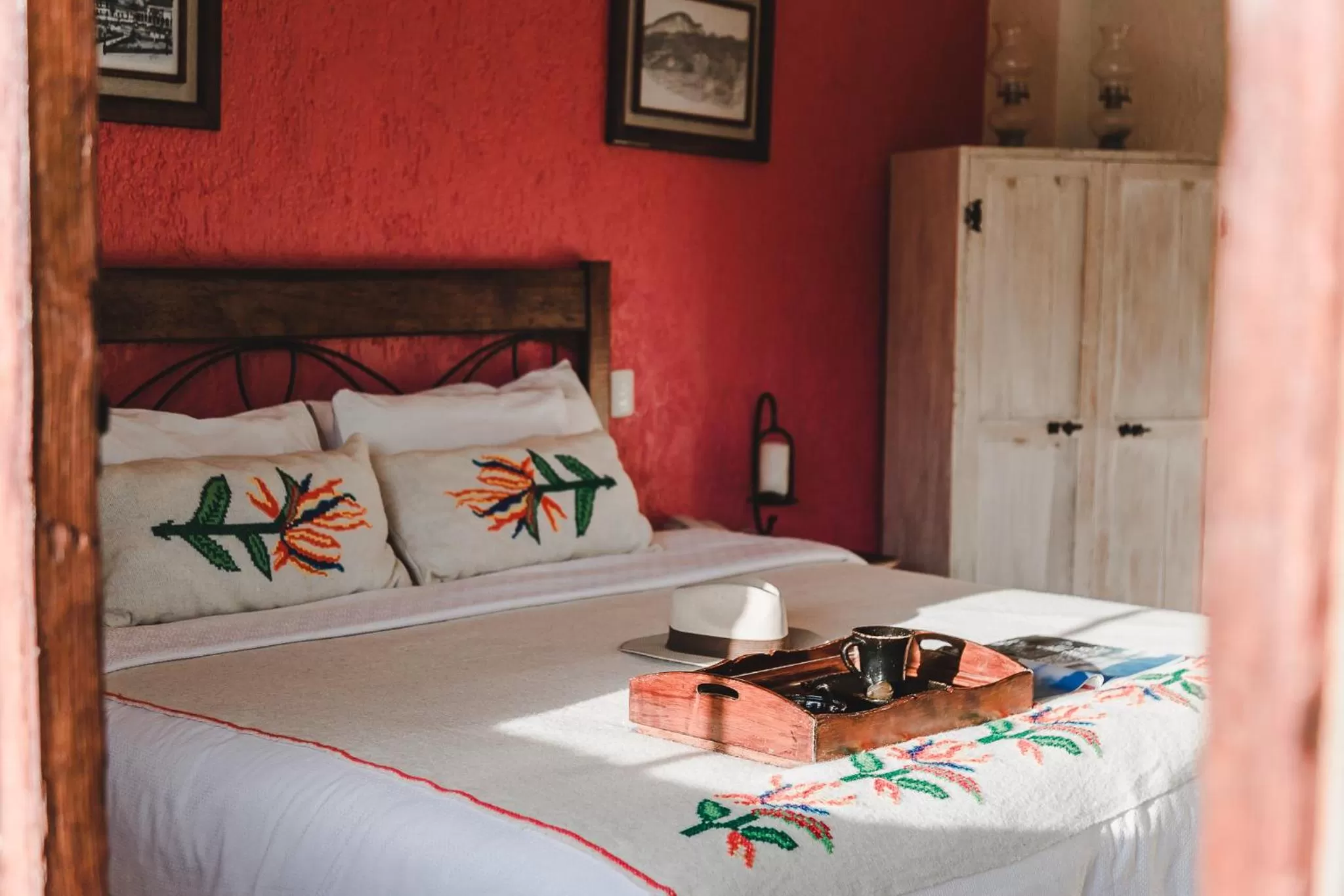 Bed in Hotel San Jorge