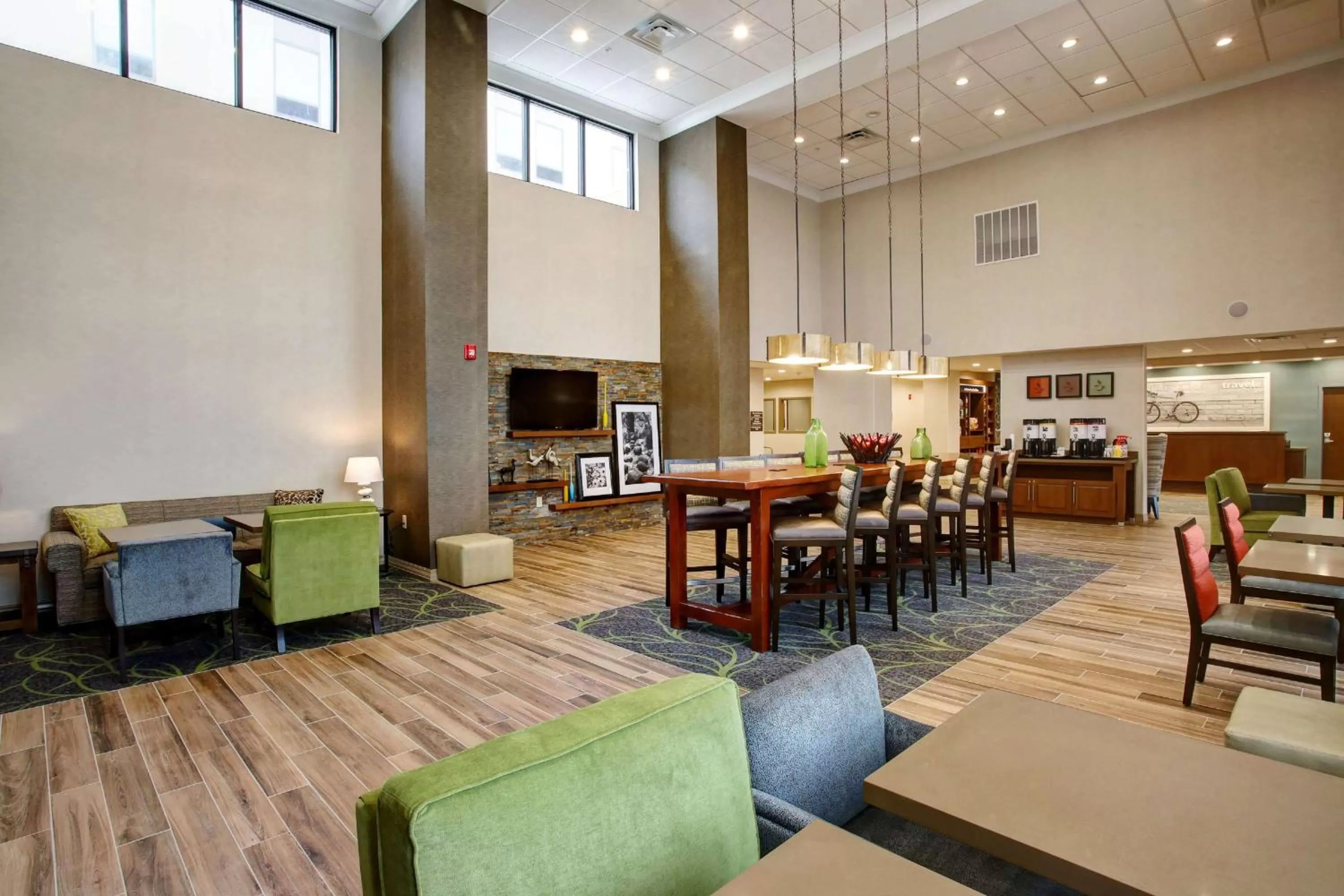 Lobby or reception in Hampton Inn & Suites By Hilton Baltimore/Aberdeen, Md