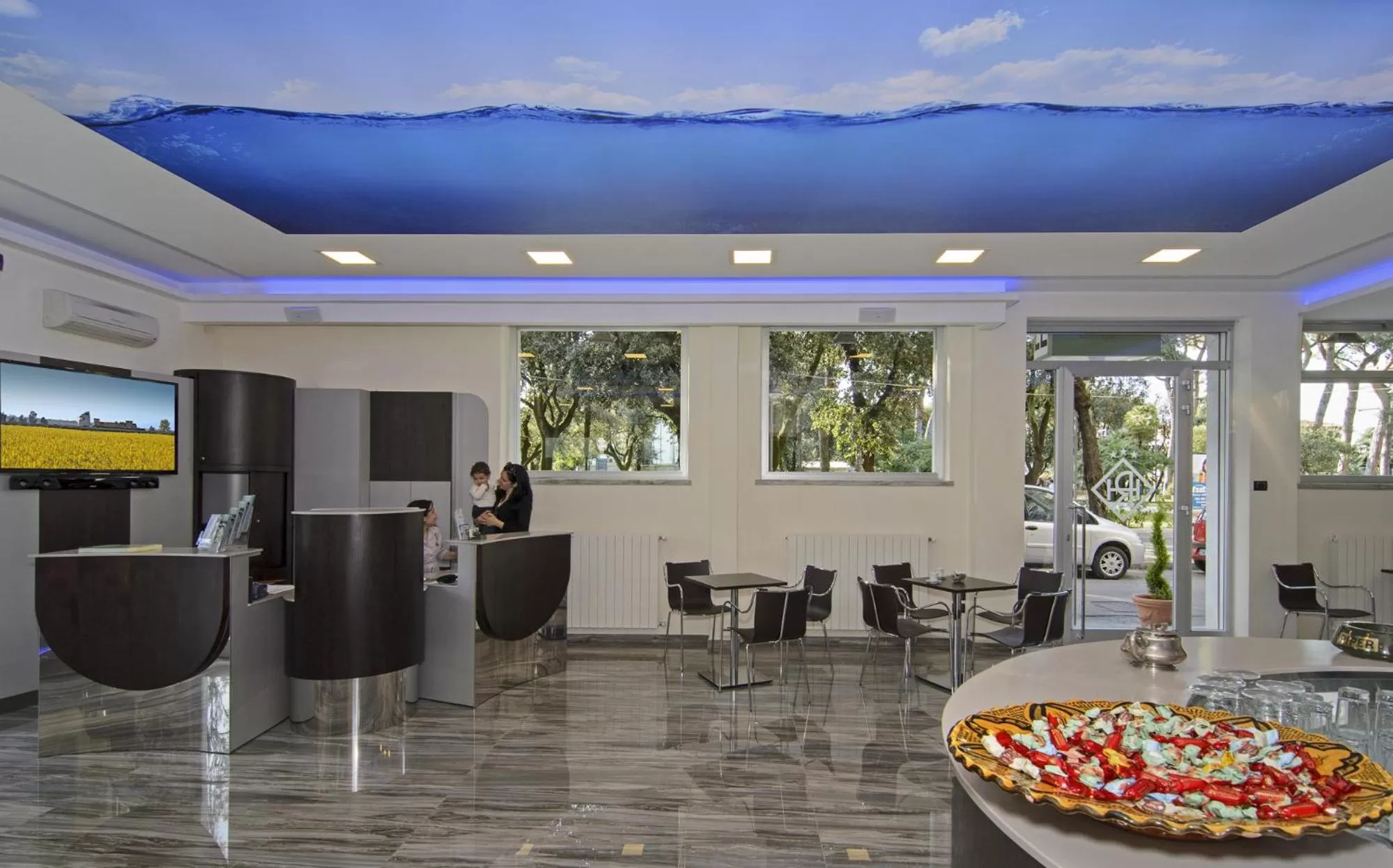 Lounge or bar in Hotel Roma