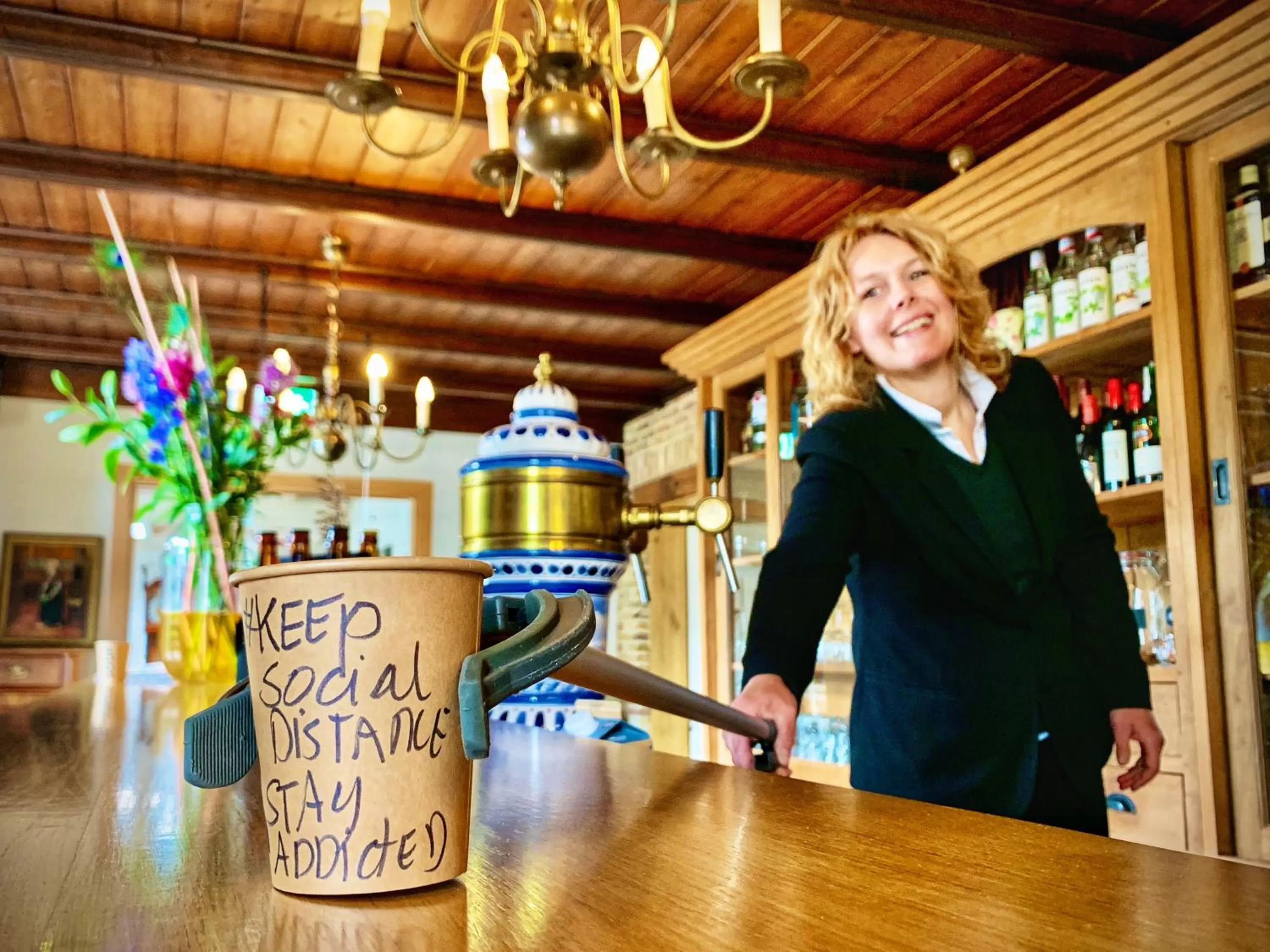 Lounge or bar in De Dames Van De Jonge Hotel Restaurant