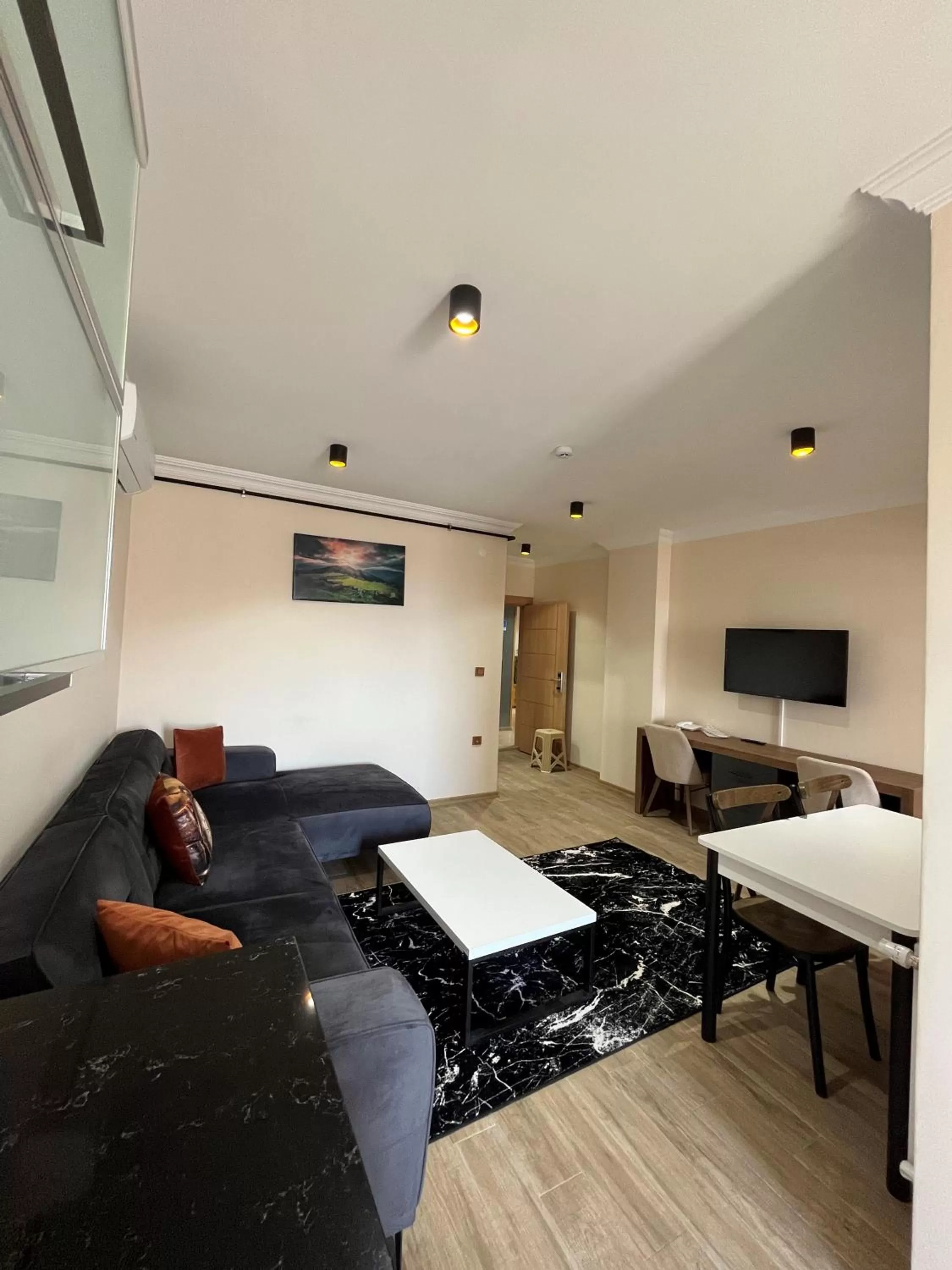 Living room in White House Apart