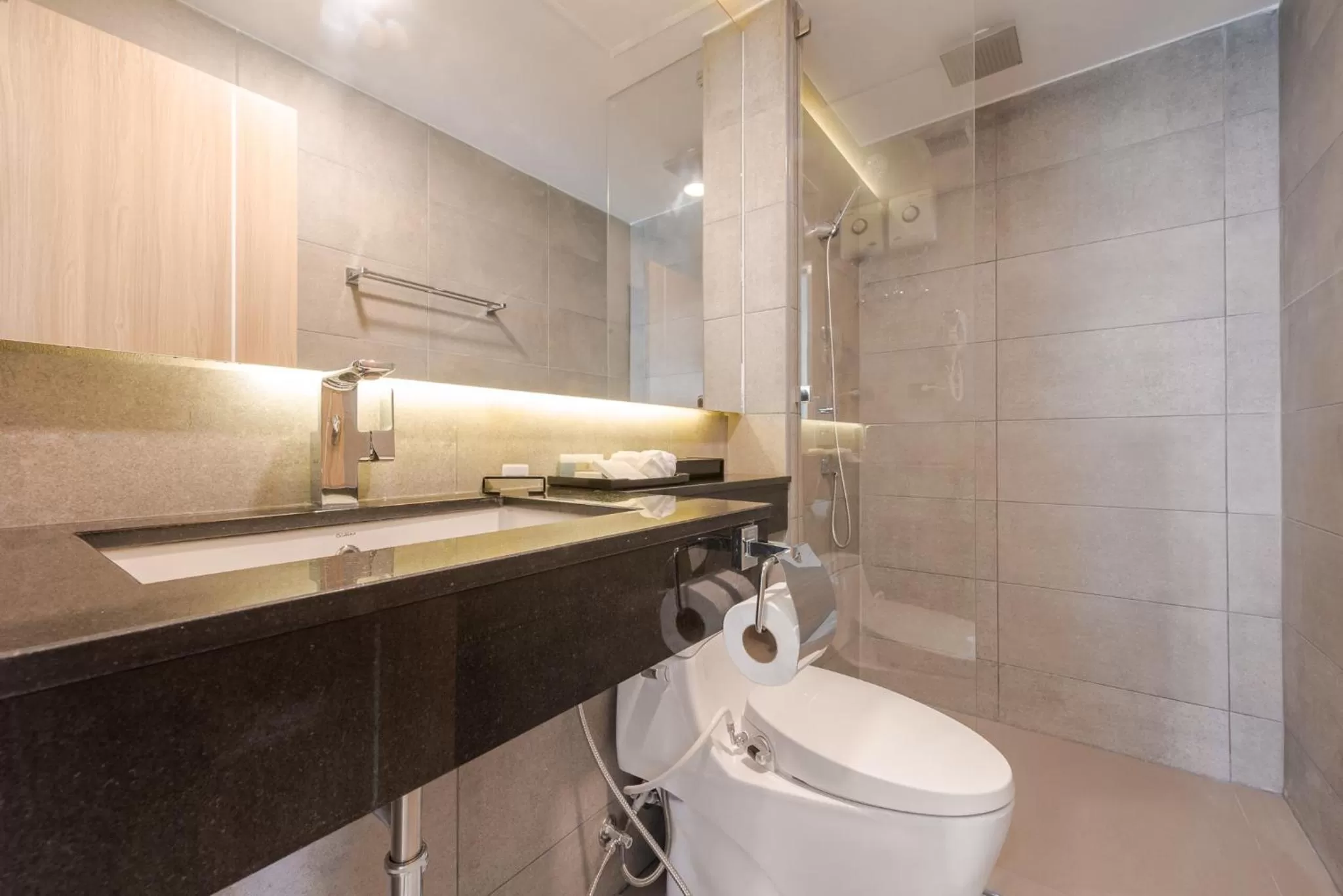 Shower in Zensation The Residence