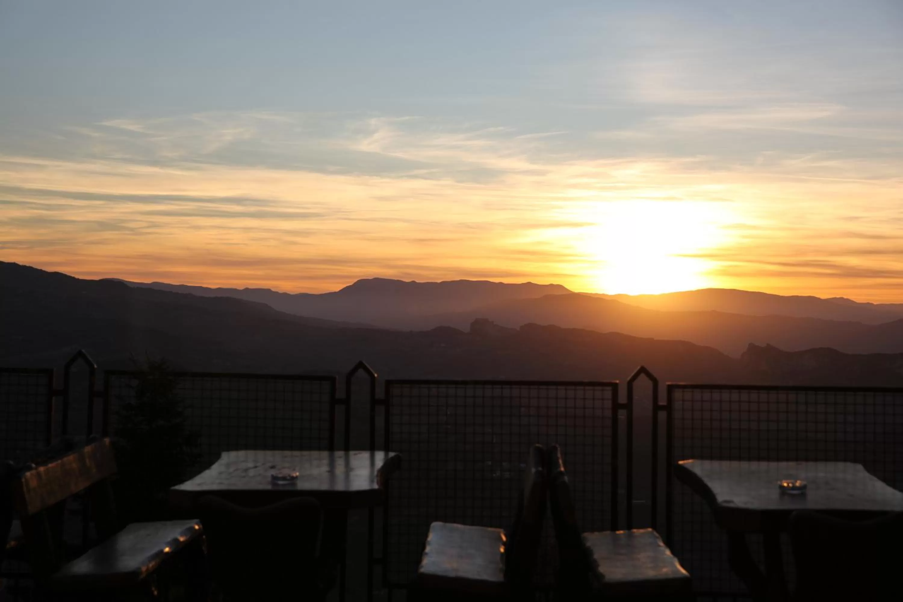 Mountain view in Hotel Rosa