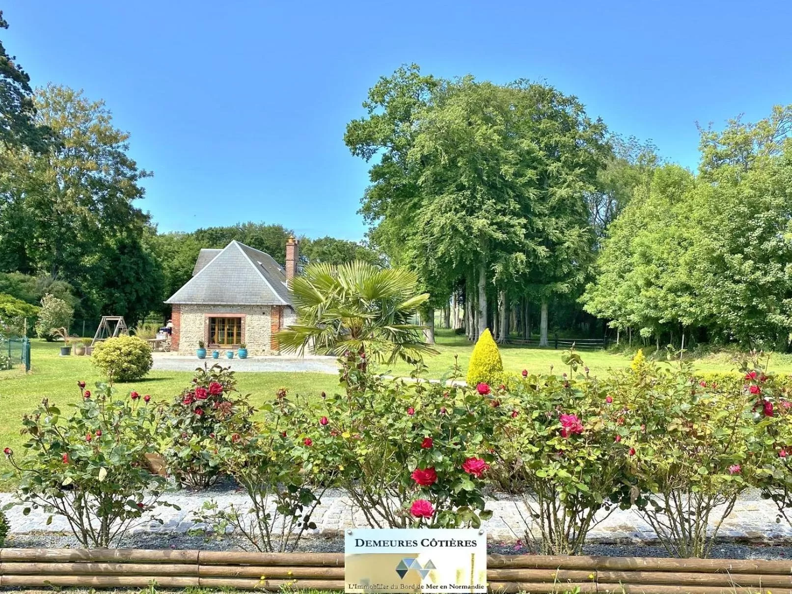 Garden in chambres et gites d'étretat
