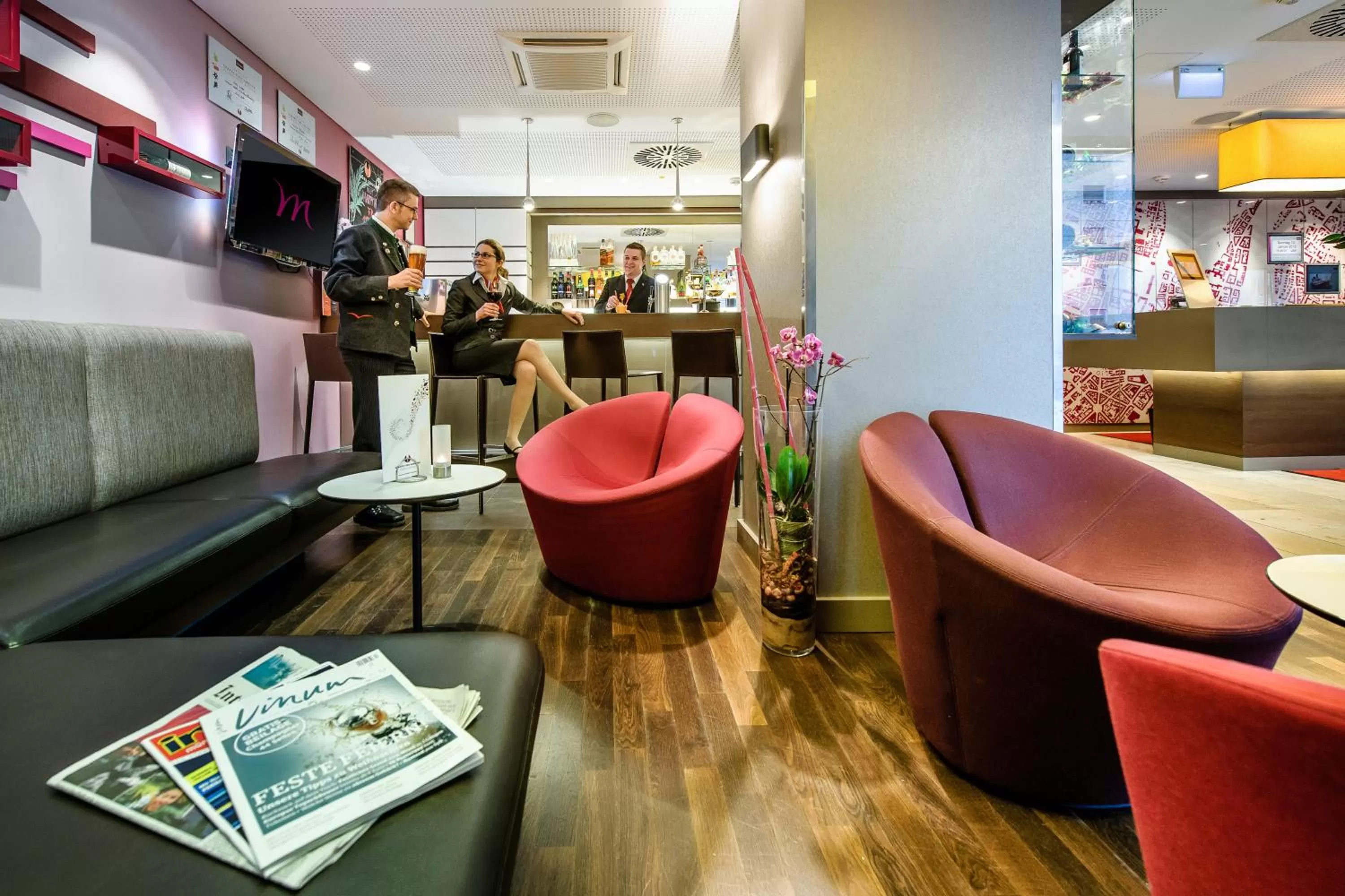 Lobby or reception in Mercure München City Schwabing