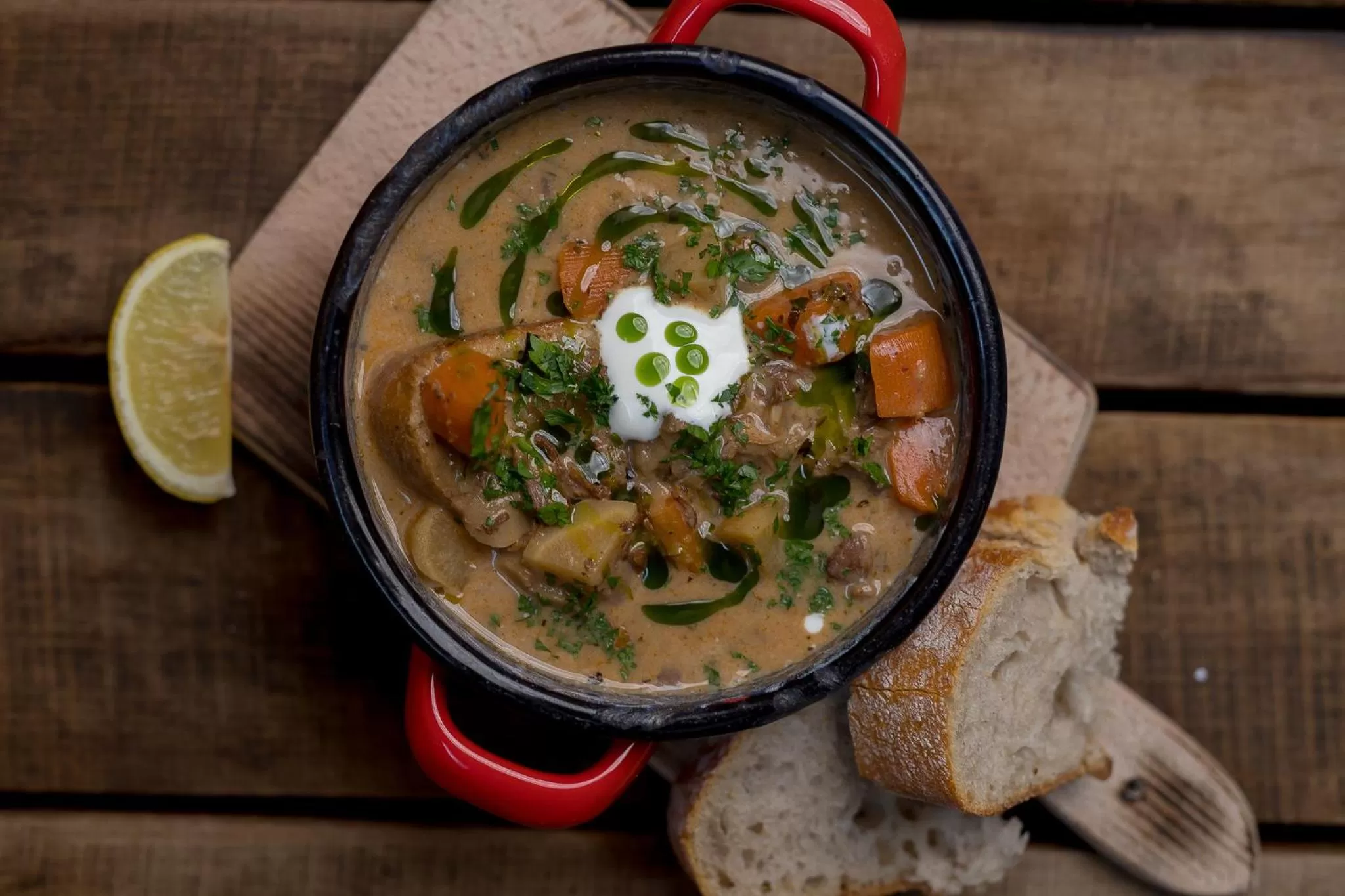 Meals, Food in A Fogadó