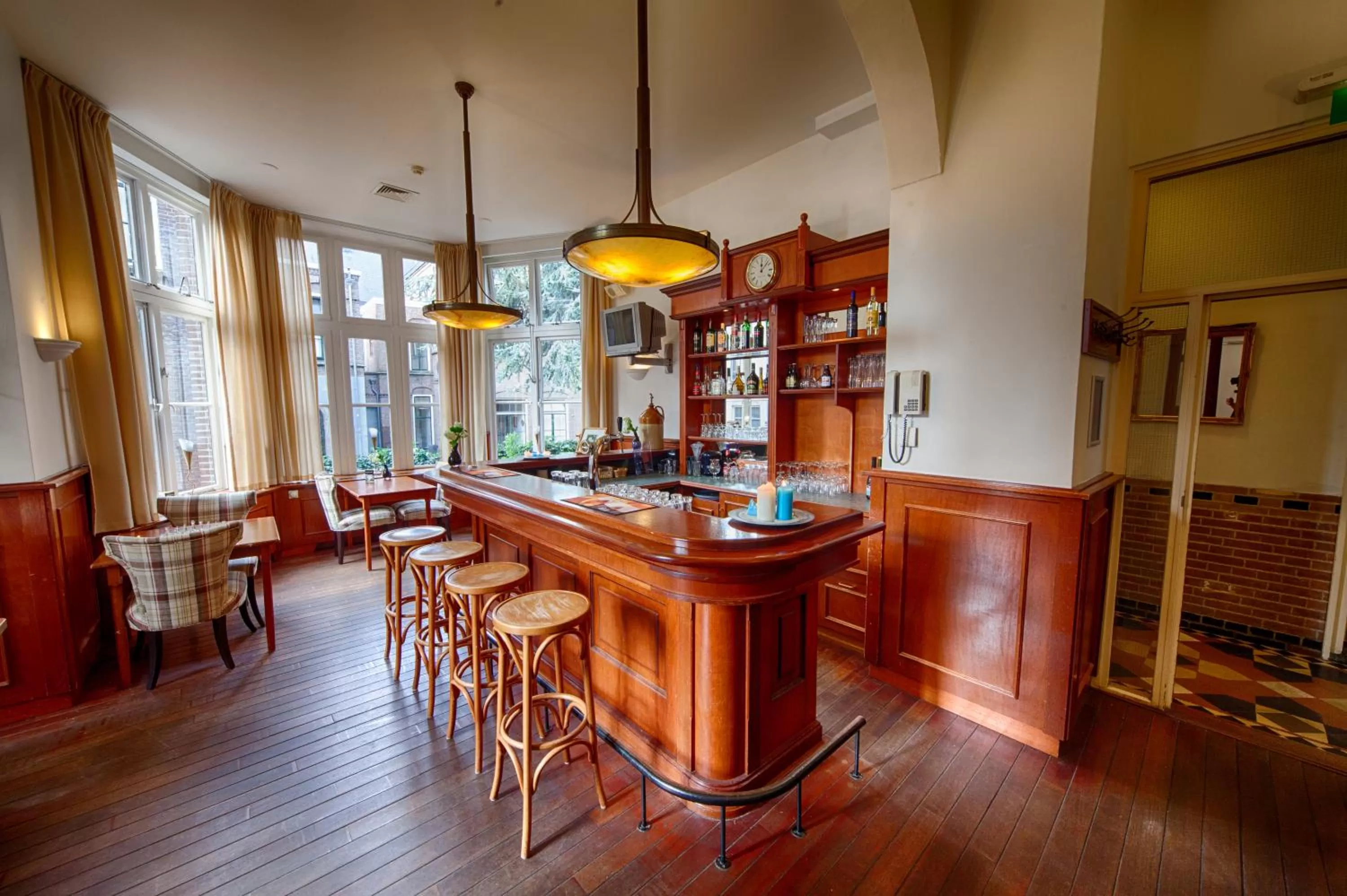 Lounge or bar in Fletcher Hotel Gilde