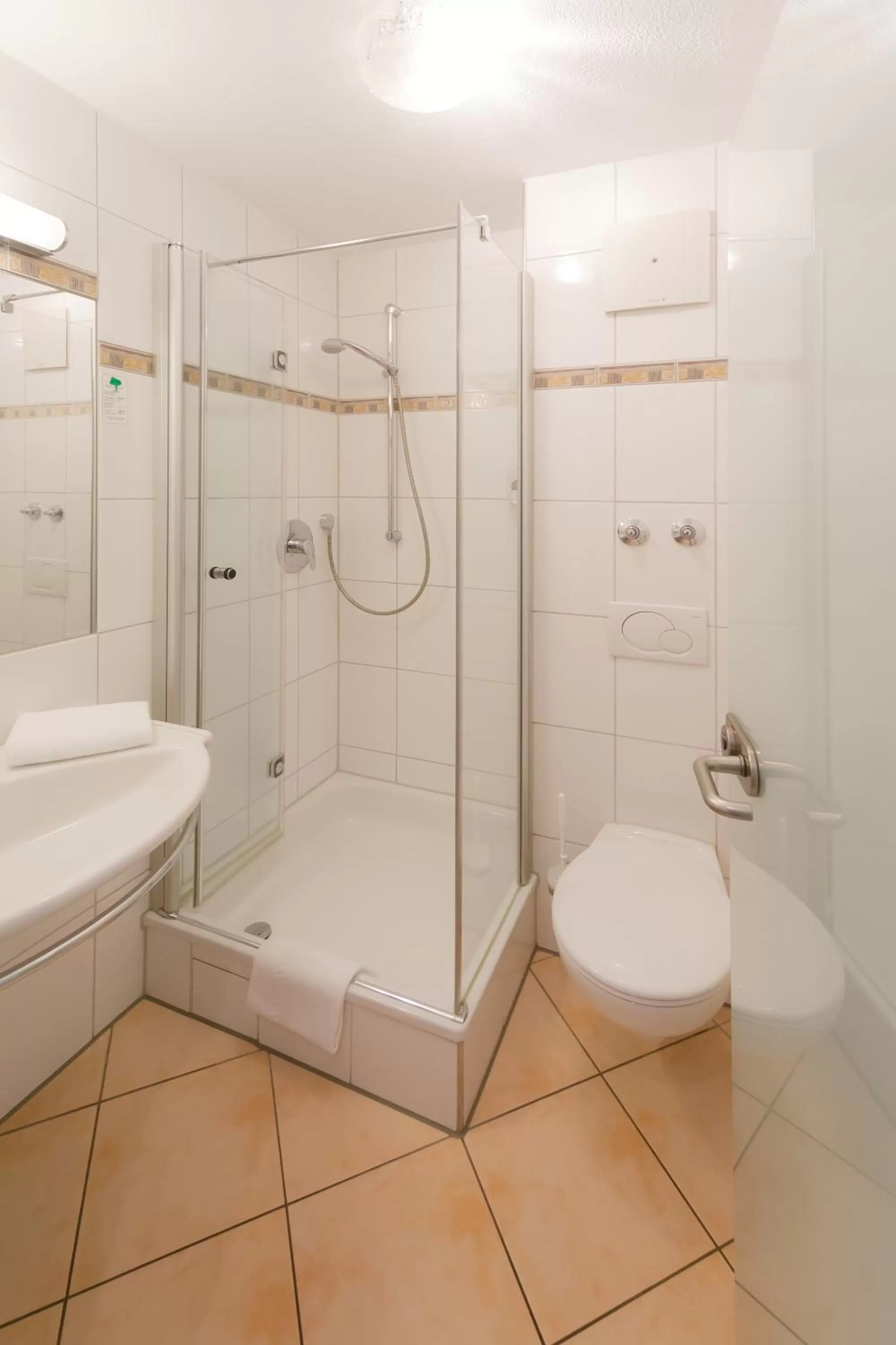 Shower in Hotel-Restaurant Bierhäusle