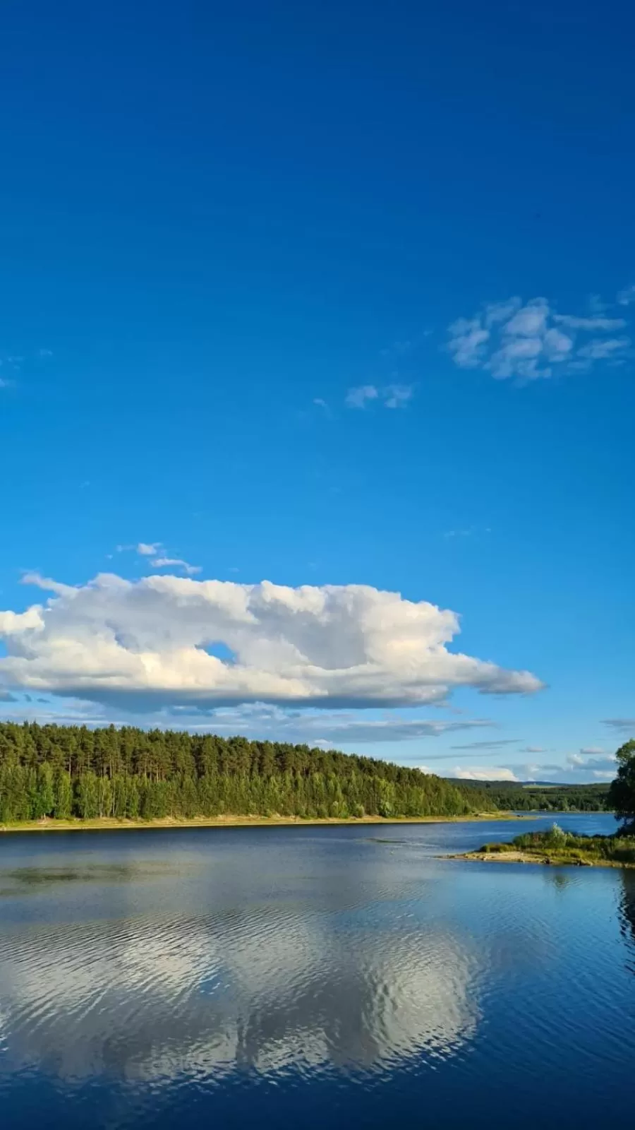 Natural landscape in Riverdam