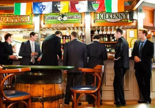 People in Tranquil Park