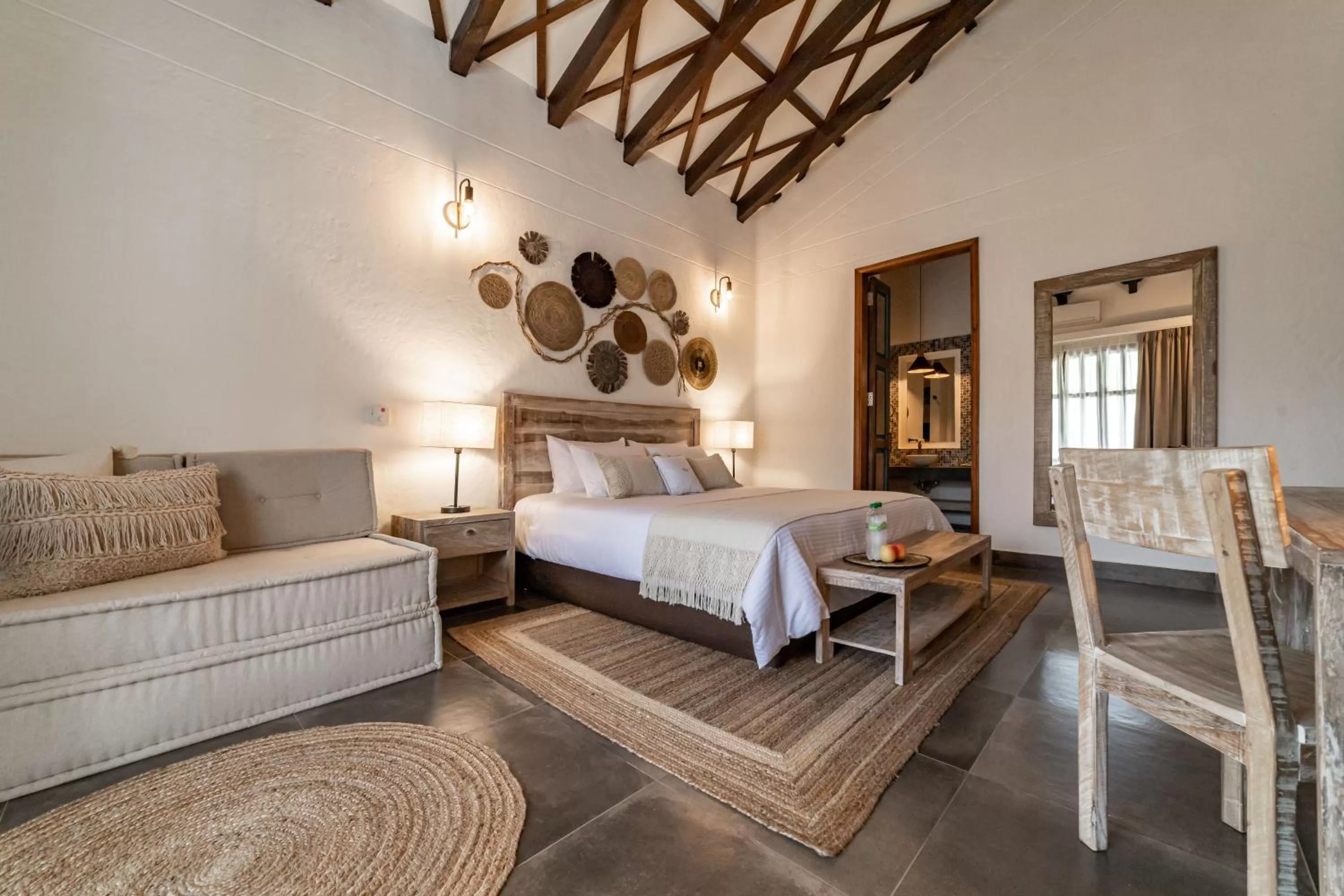 Bed in Casa Jacaranda Hotel Boutique