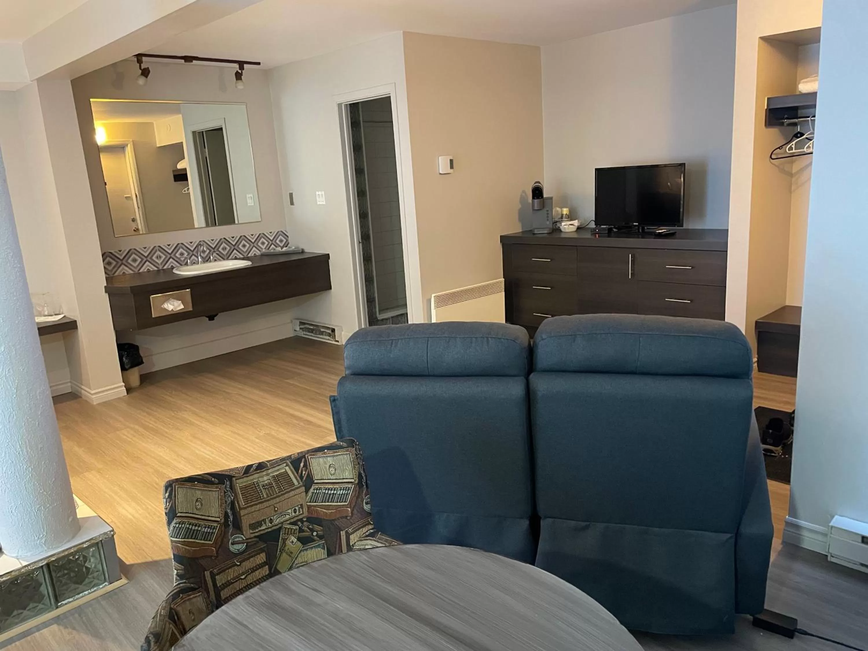 Bedroom in Motel du rosier