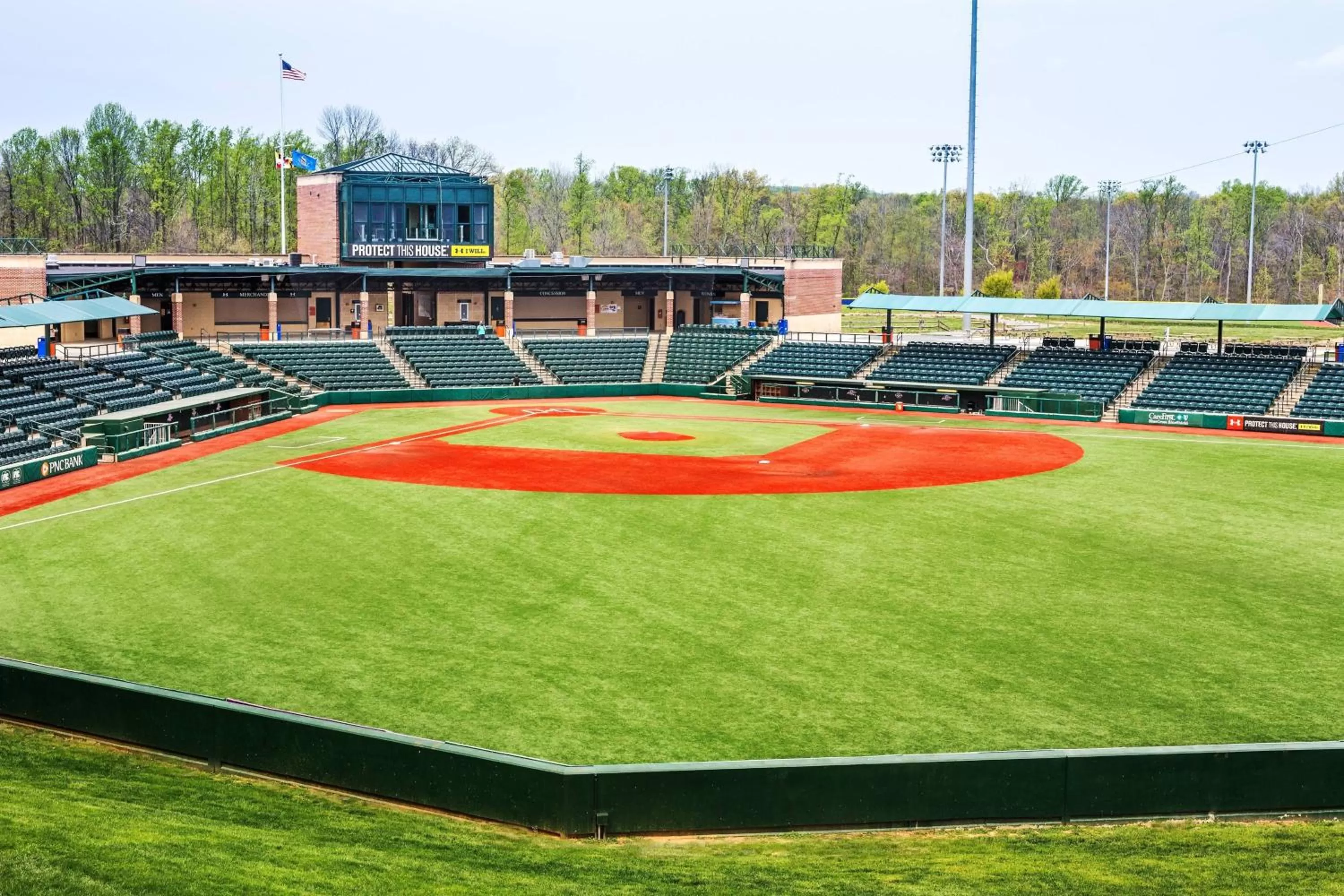 Photo of the whole room in Residence Inn Aberdeen at Ripken Stadium