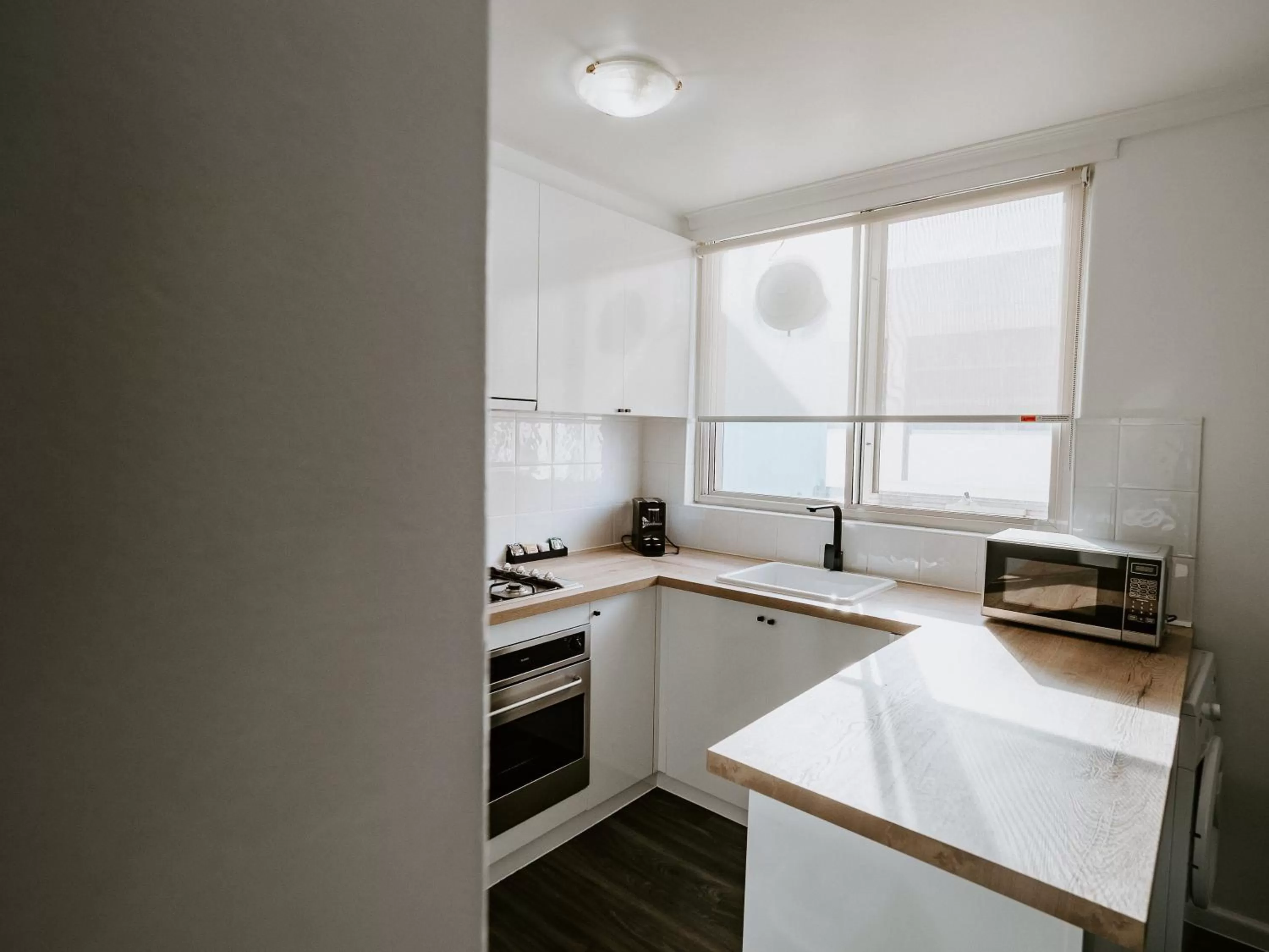 Kitchen or kitchenette in SoYa Apartment Hotel